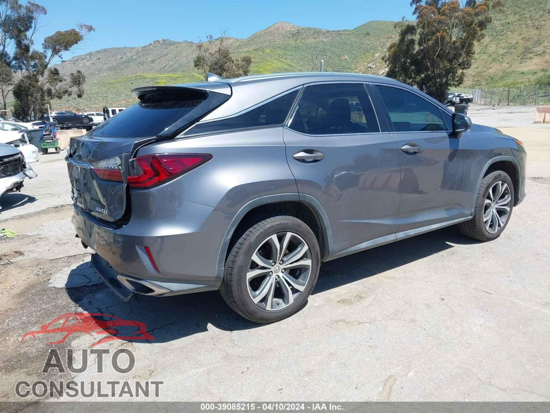 LEXUS RX 350 2017 - 2T2ZZMCA4HC042371