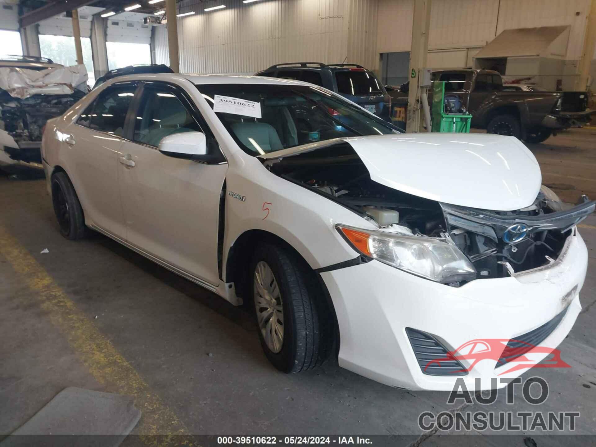 TOYOTA CAMRY HYBRID 2012 - 4T1BD1FK7CU040113