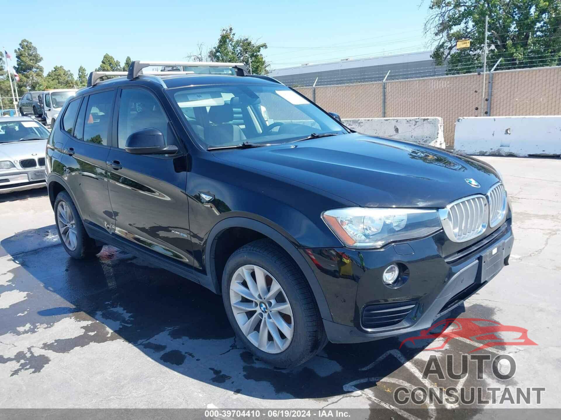 BMW X3 2017 - 5UXWX9C56H0T07281