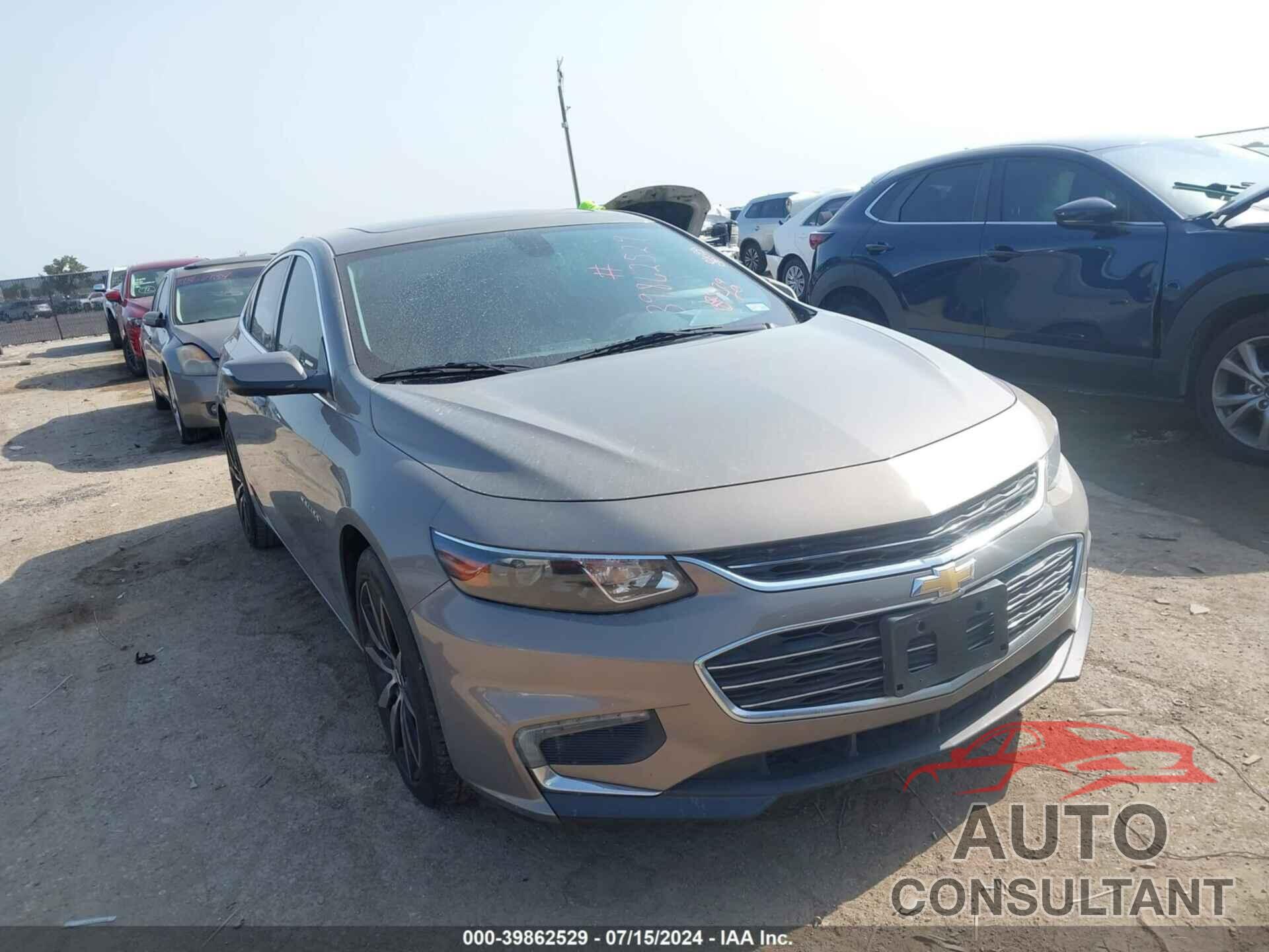 CHEVROLET MALIBU 2017 - 1G1ZE5ST7HF159435