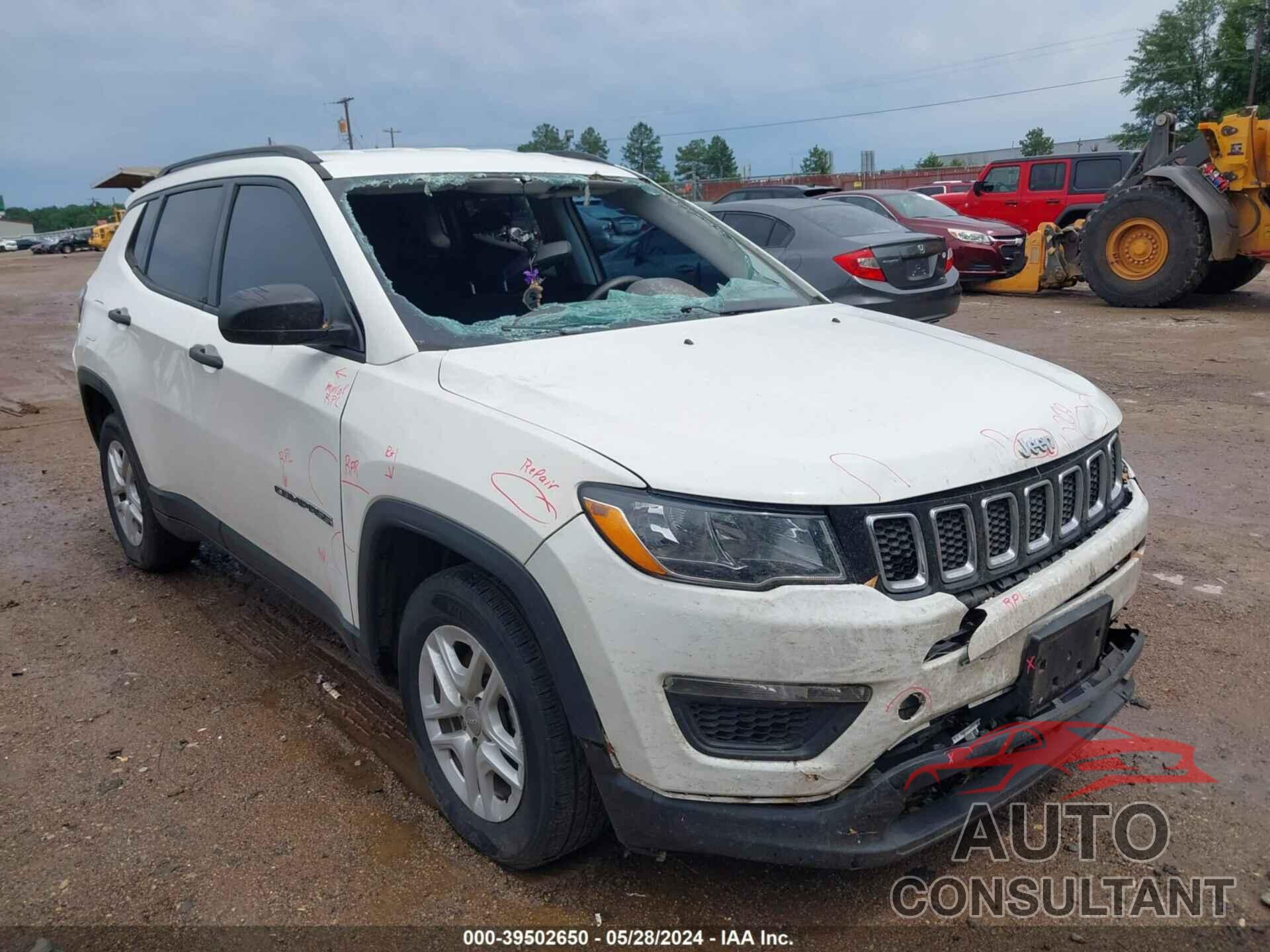 JEEP COMPASS 2018 - 3C4NJCAB2JT438897