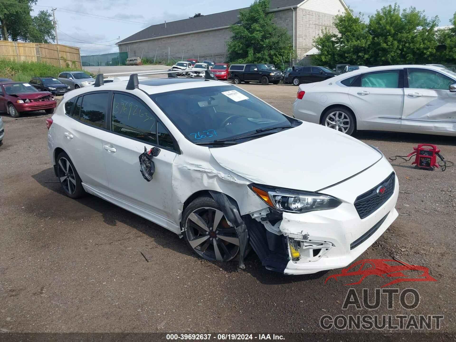 SUBARU IMPREZA 2018 - 4S3GTAM6XJ3742898