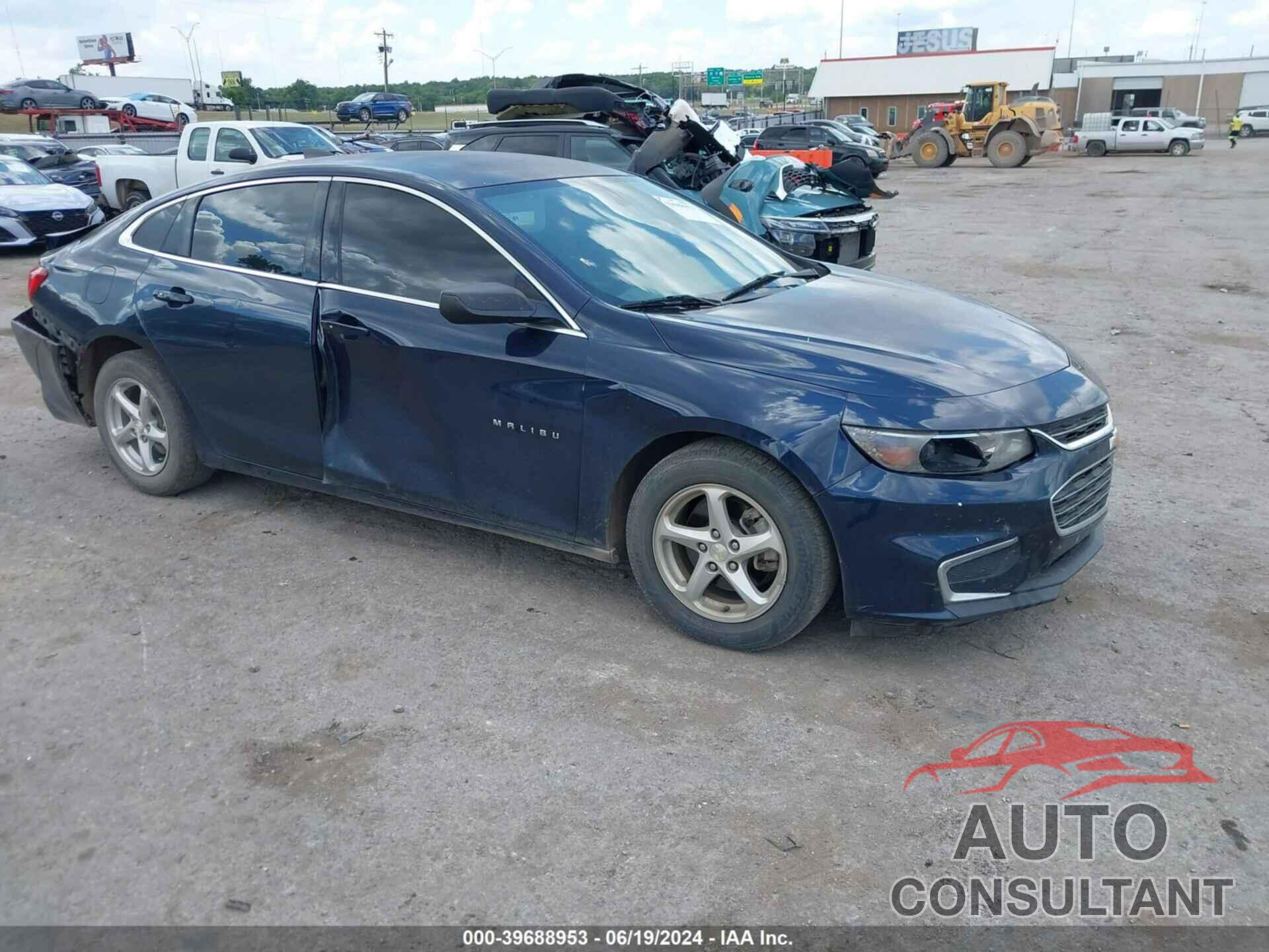 CHEVROLET MALIBU 2018 - 1G1ZB5ST3JF107038