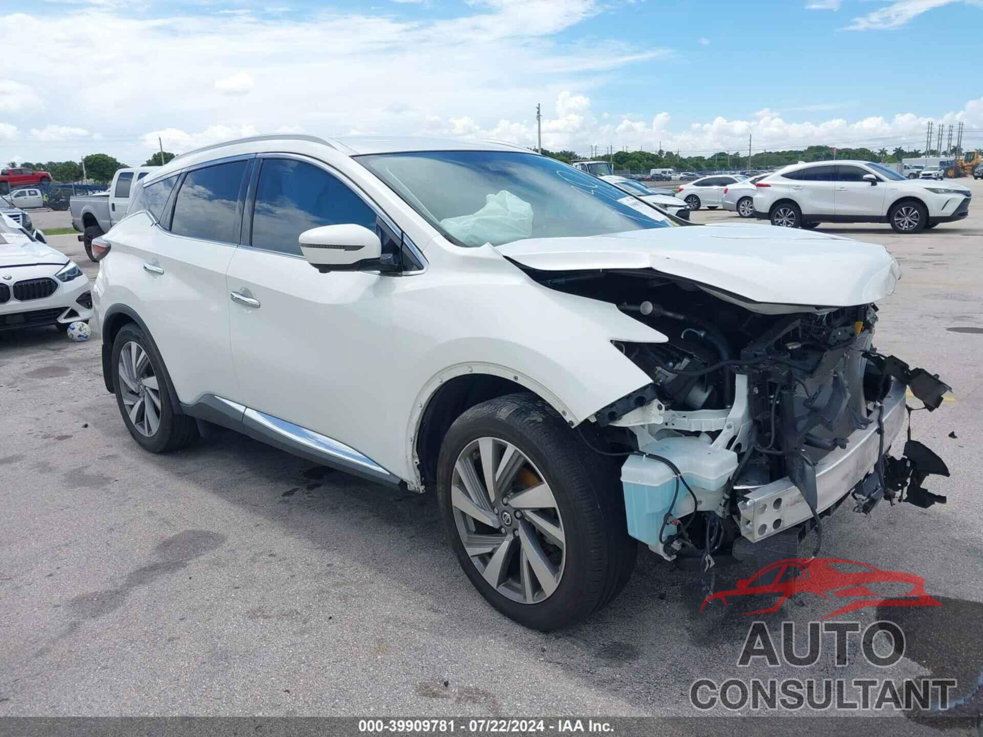 NISSAN MURANO 2020 - 5N1AZ2CJ2LN124235