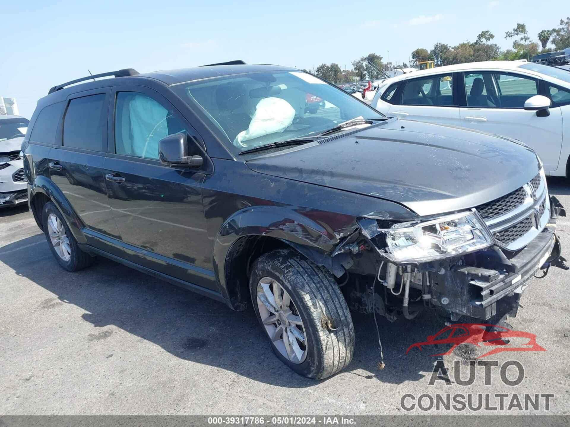 DODGE JOURNEY 2017 - 3C4PDCBG6HT572946