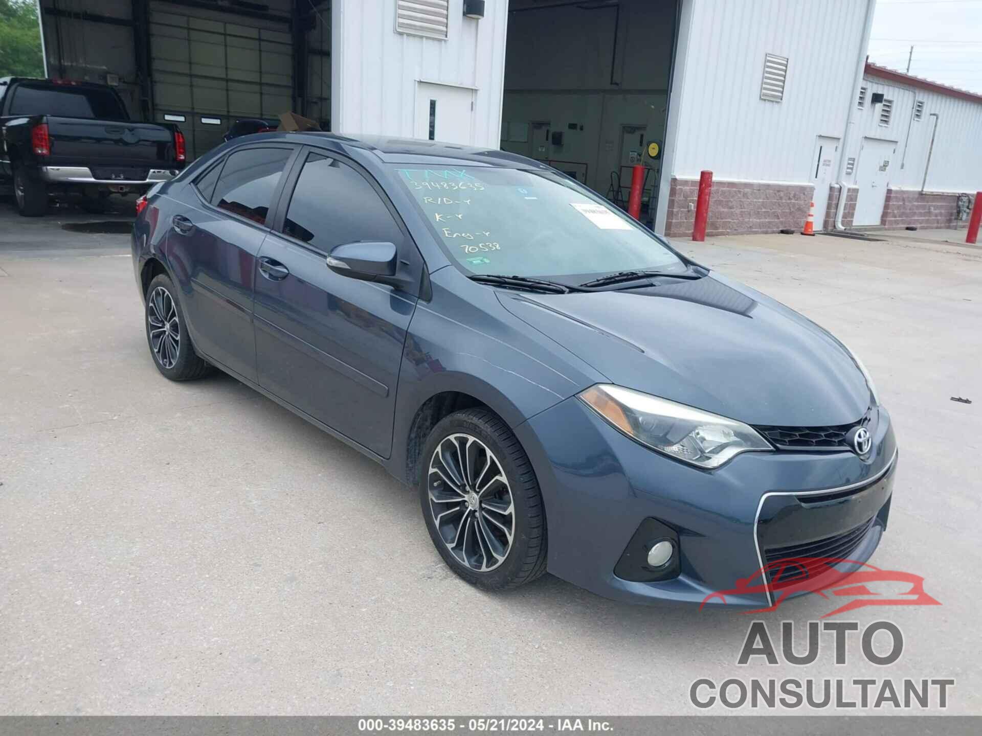 TOYOTA COROLLA 2016 - 5YFBURHE2GP409988