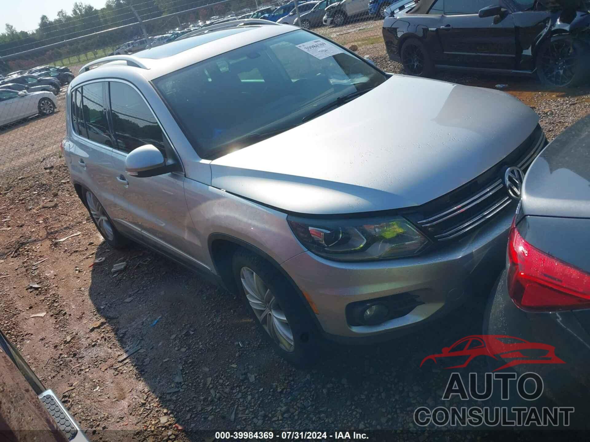 VOLKSWAGEN TIGUAN 2016 - WVGAV7AX5GW575742