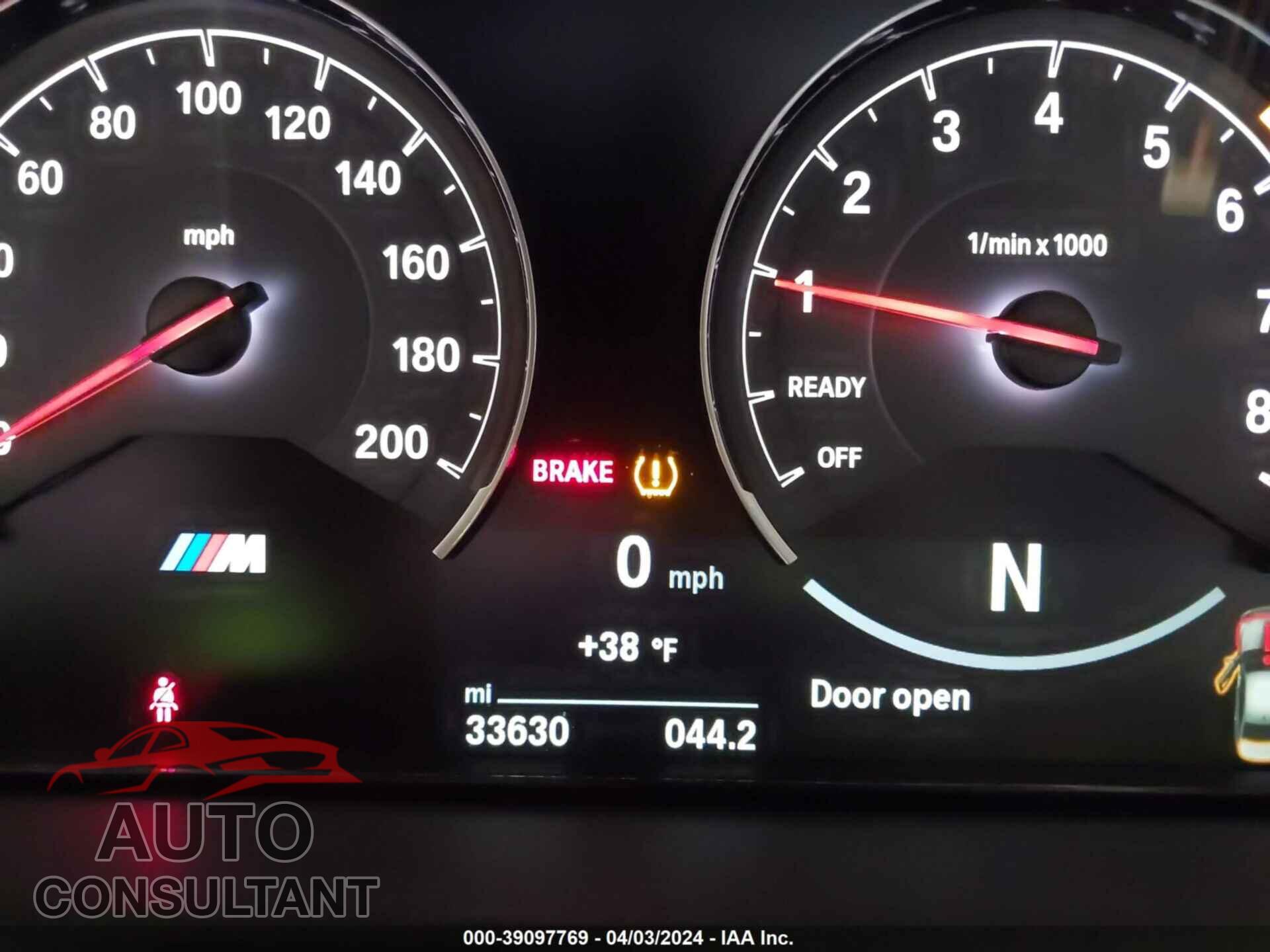 BMW M3 2016 - WBS8M9C59GP967090