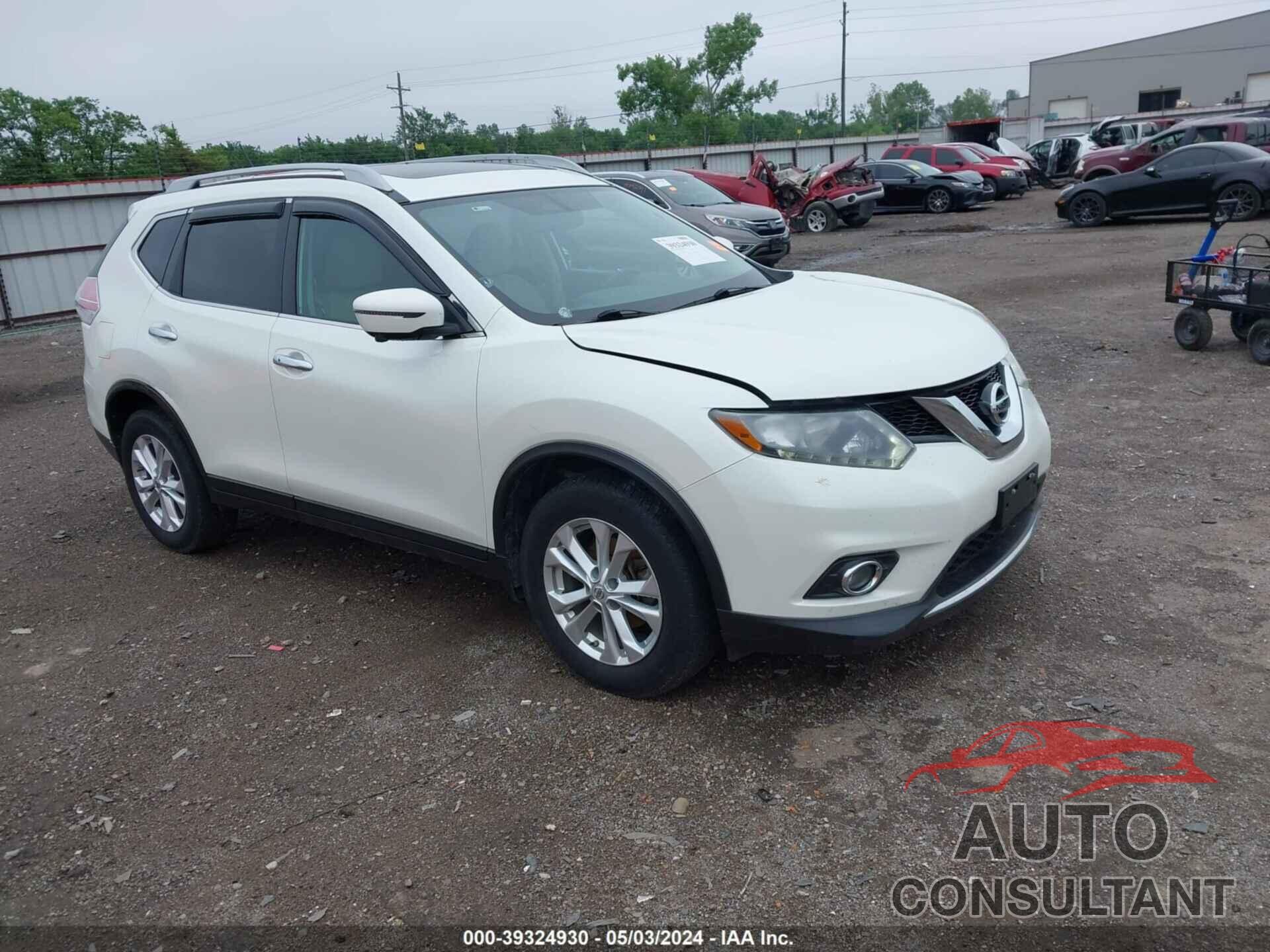 NISSAN ROGUE 2016 - 5N1AT2MV5GC783673