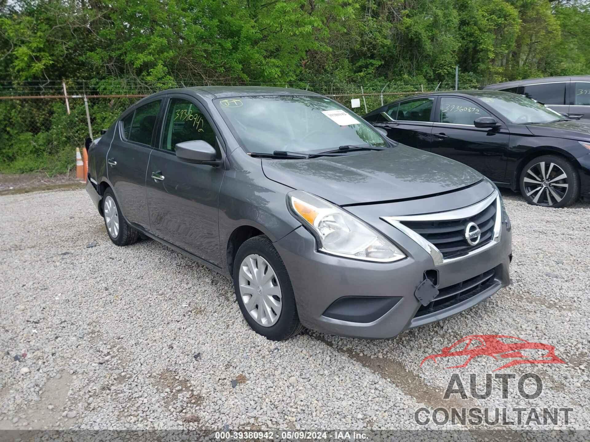 NISSAN VERSA 2019 - 3N1CN7AP2KL839420