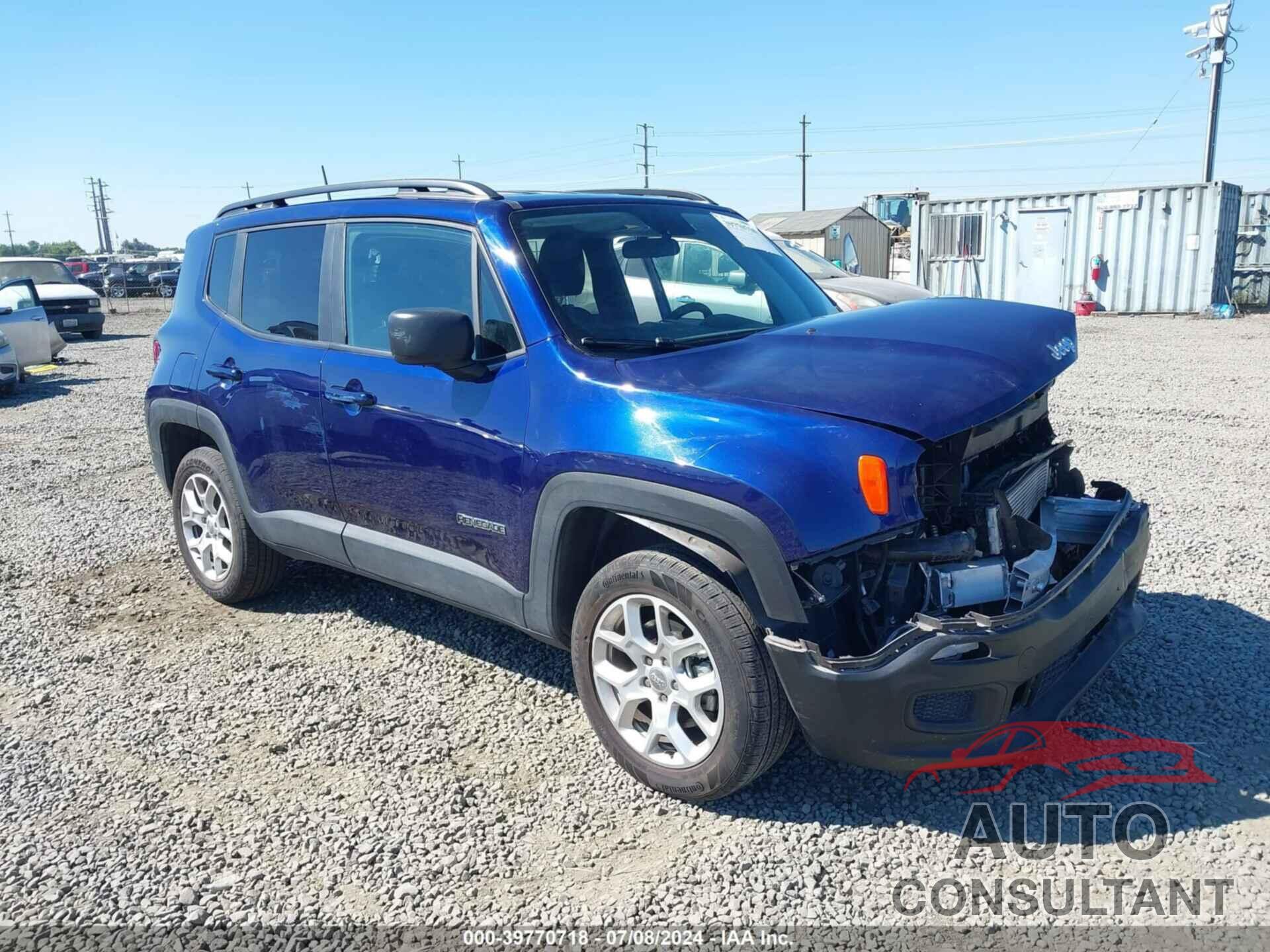 JEEP RENEGADE 2018 - ZACCJBAB1JPJ27984
