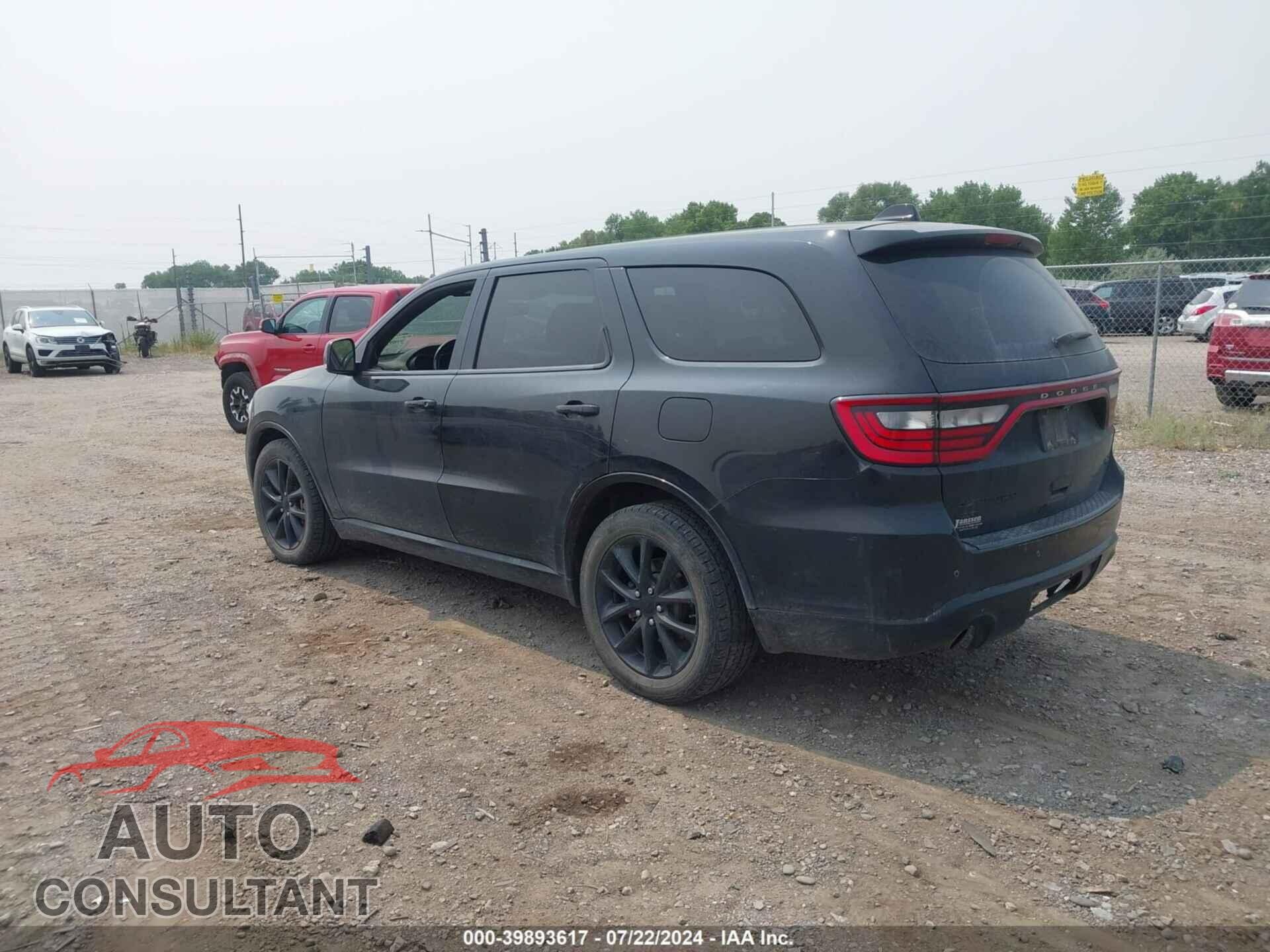 DODGE DURANGO 2017 - 1C4SDJCTXHC623161