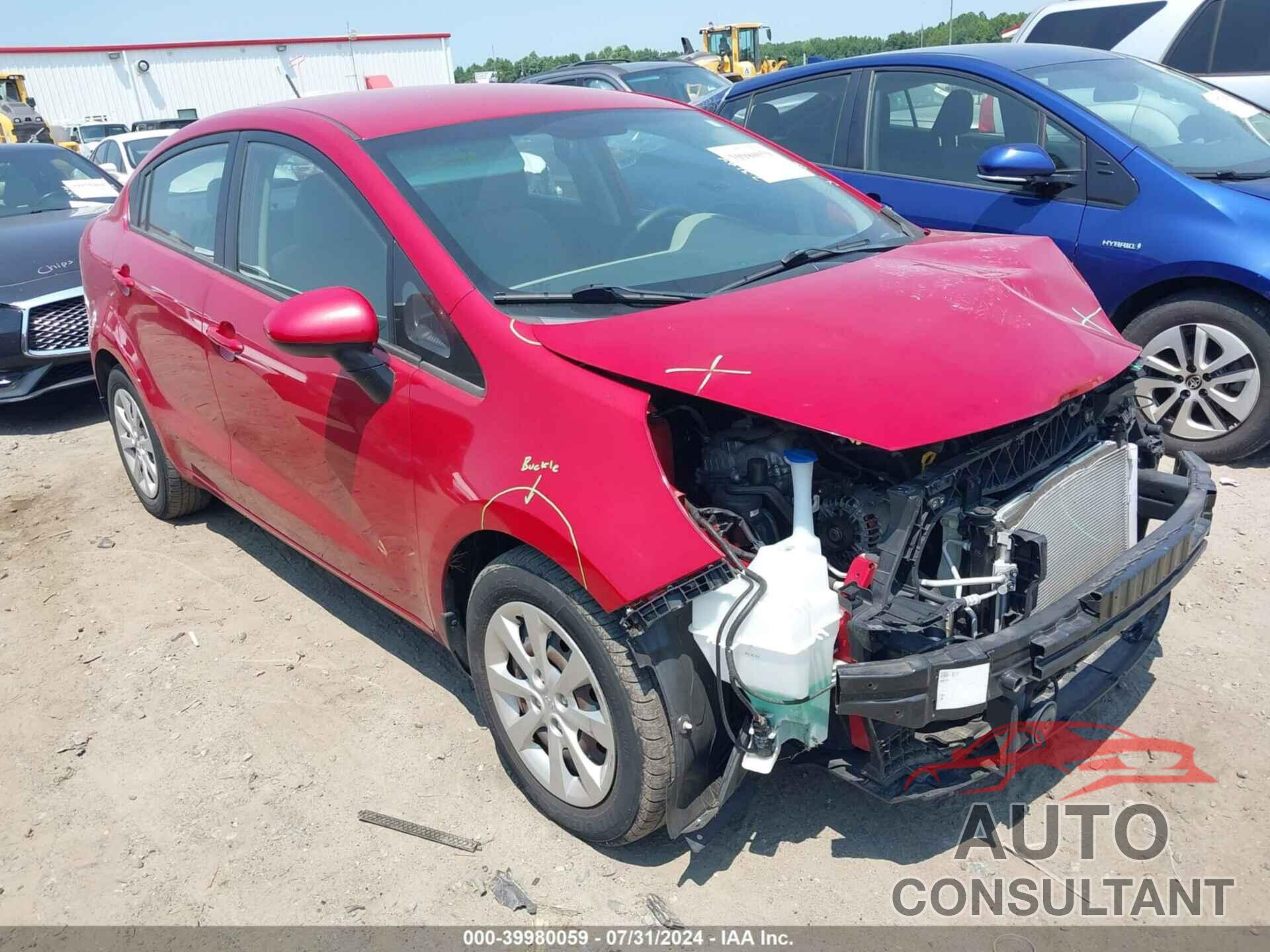 KIA RIO 2017 - KNADM4A35H6012348