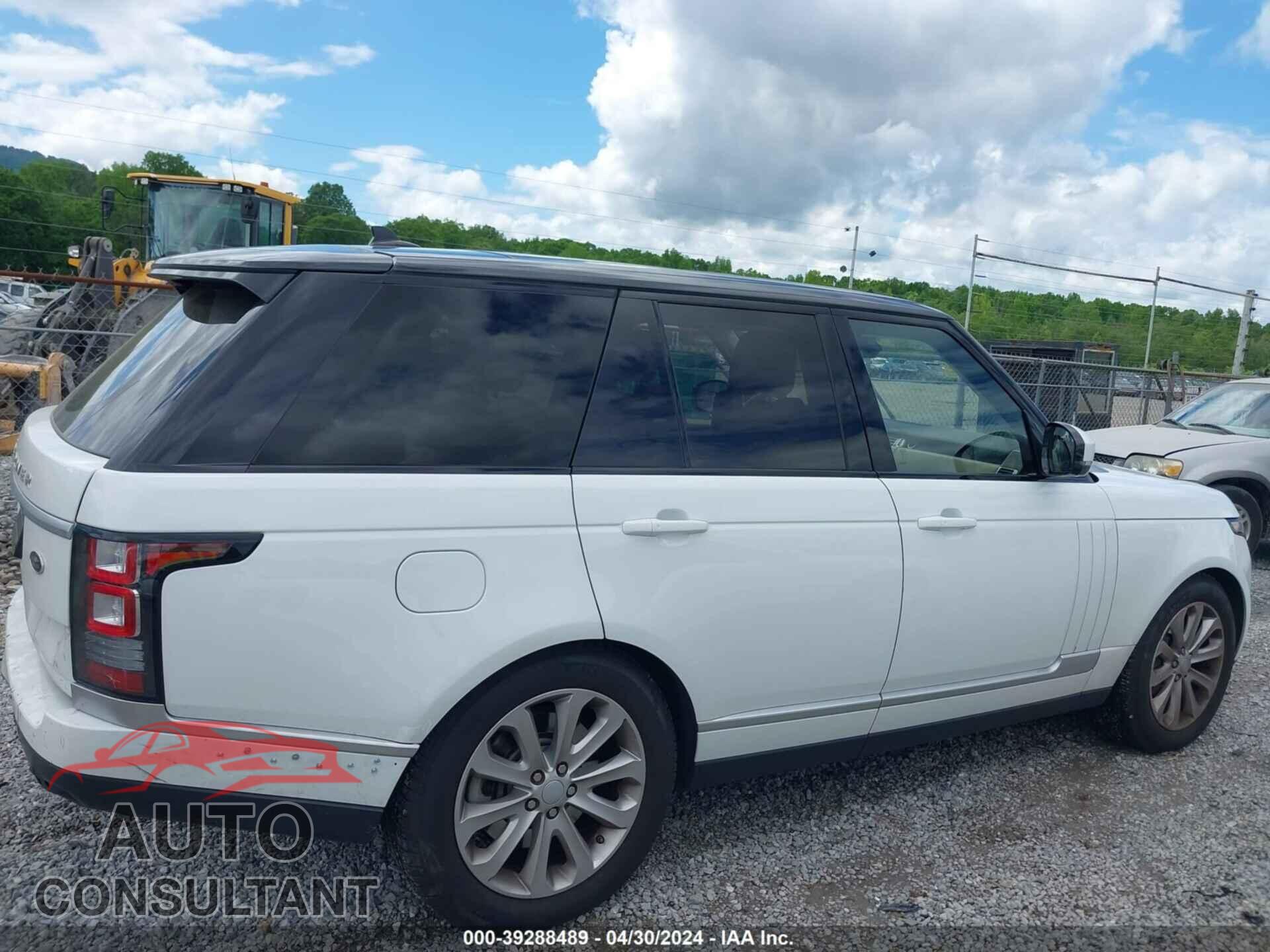LAND ROVER RANGE ROVER 2016 - SALGS2PF6GA314036