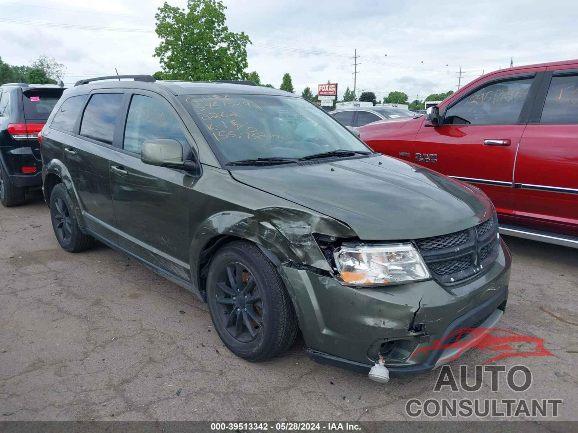 DODGE JOURNEY 2017 - 3C4PDCBG9HT572262