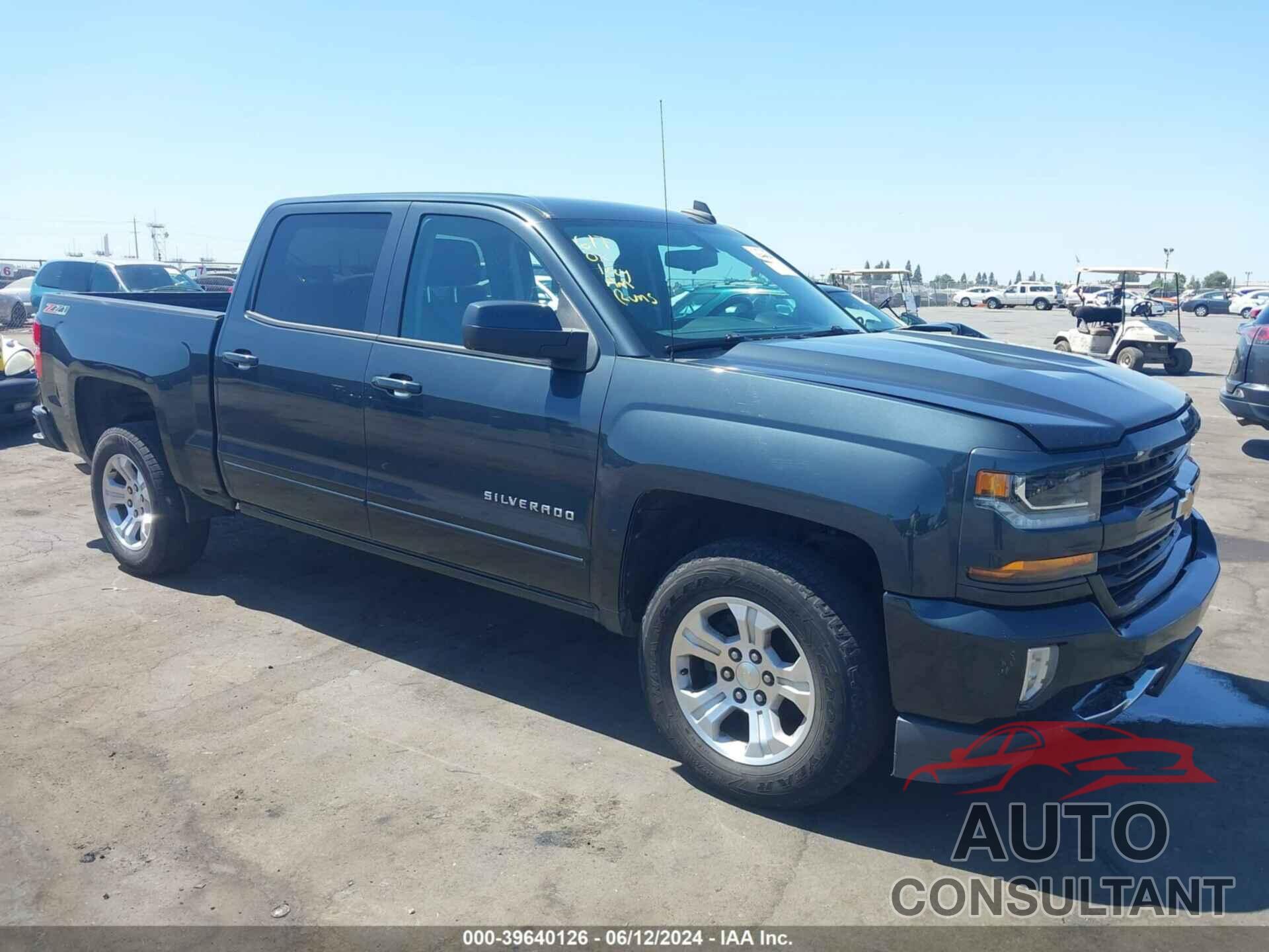 CHEVROLET SILVERADO 1500 2017 - 3GCUKREC5HG497654