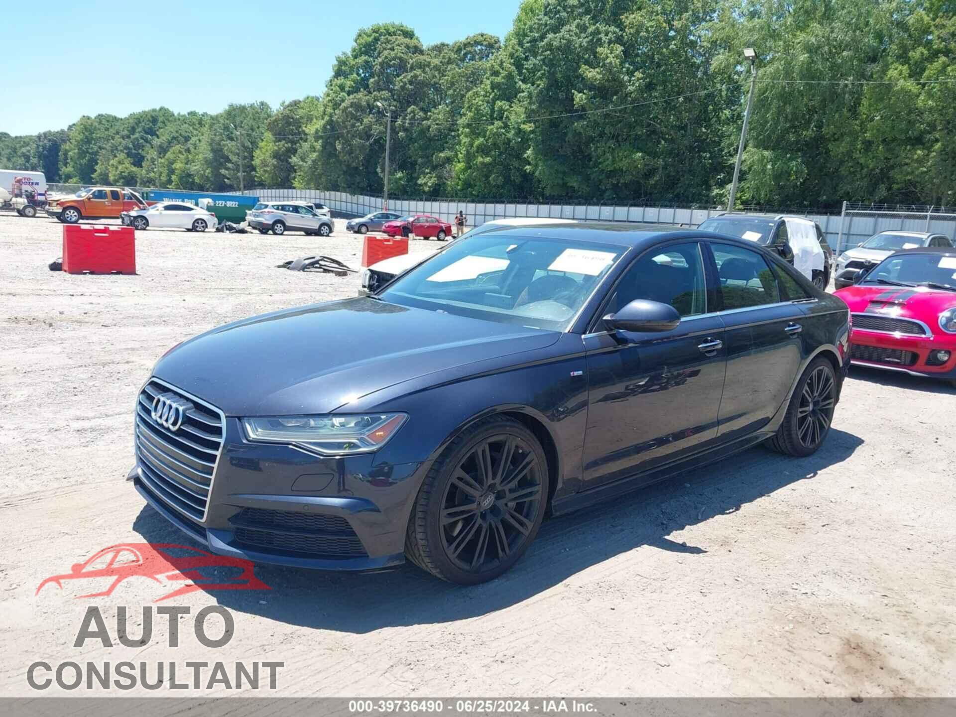 AUDI A6 2017 - WAUC8AFC6HN054900