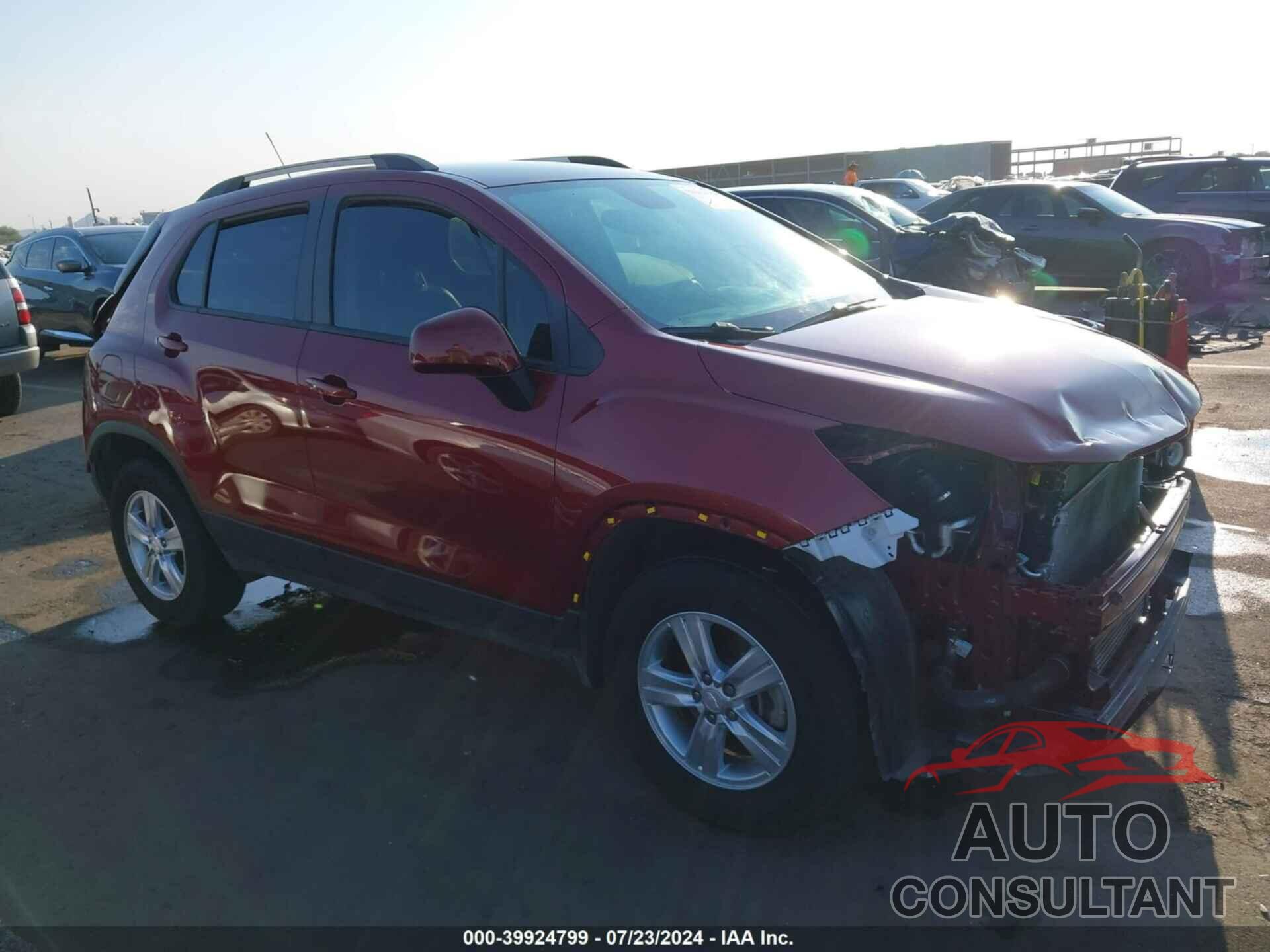 CHEVROLET TRAX 2022 - KL7CJPSM8NB557055