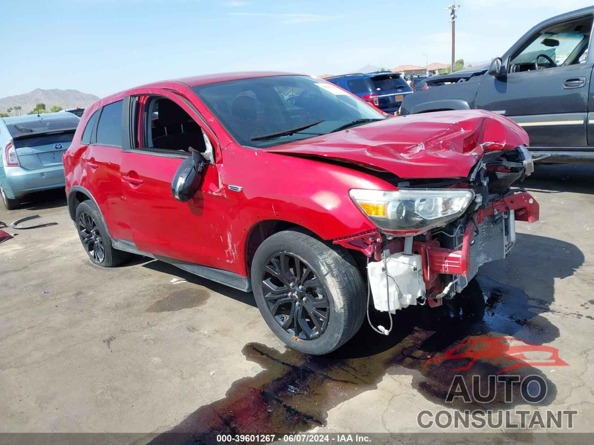 MITSUBISHI OUTLANDER SPORT 2019 - JA4AP3AU3KU010398