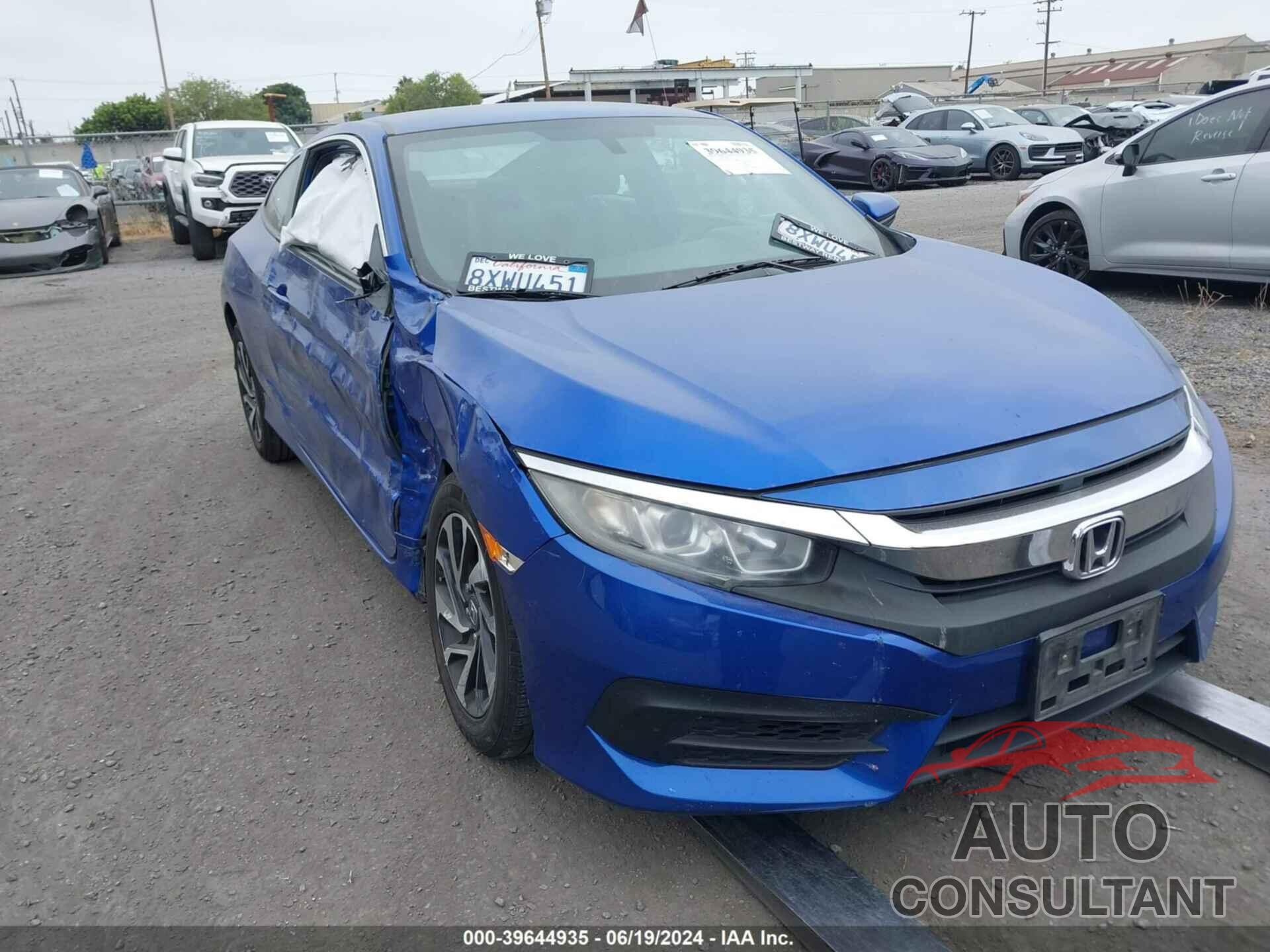 HONDA CIVIC 2017 - 2HGFC4B55HH303947