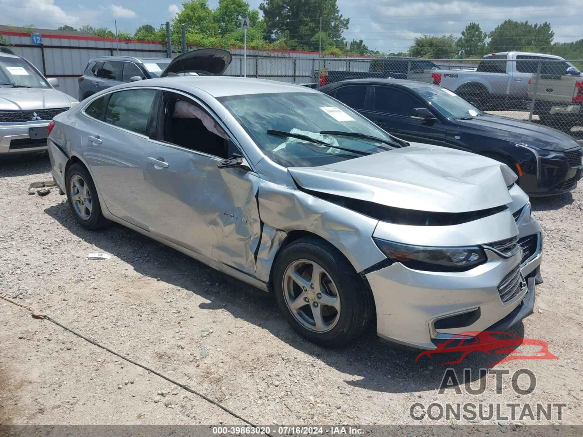 CHEVROLET MALIBU 2018 - 1G1ZB5ST6JF233197