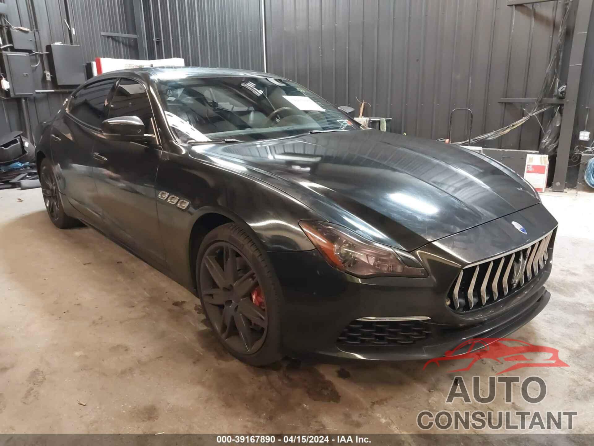 MASERATI QUATTROPORTE 2017 - ZAM56RRL0H1204224