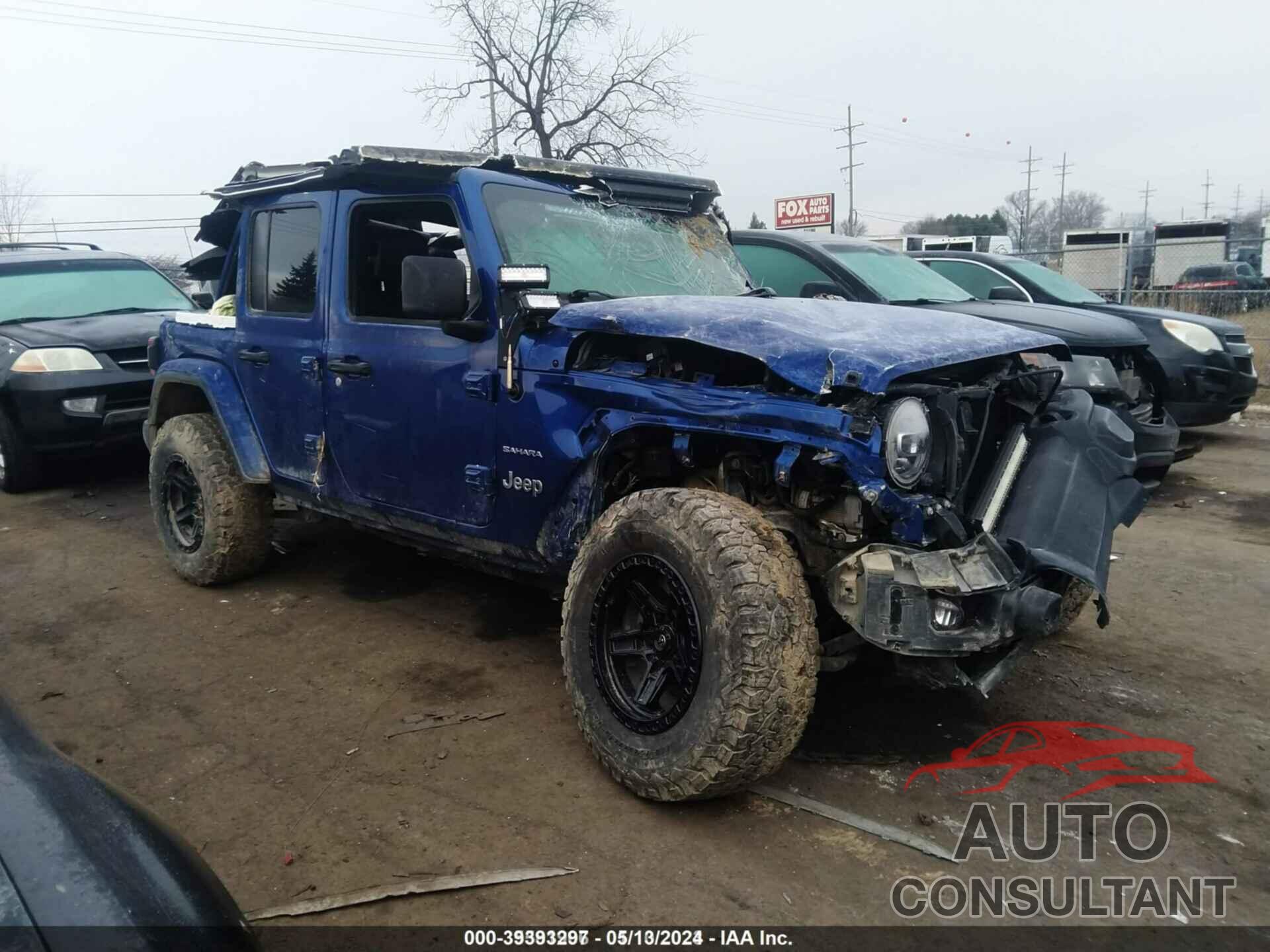 JEEP WRANGLER UNLIMITED 2018 - 1C4HJXEG5JW253389