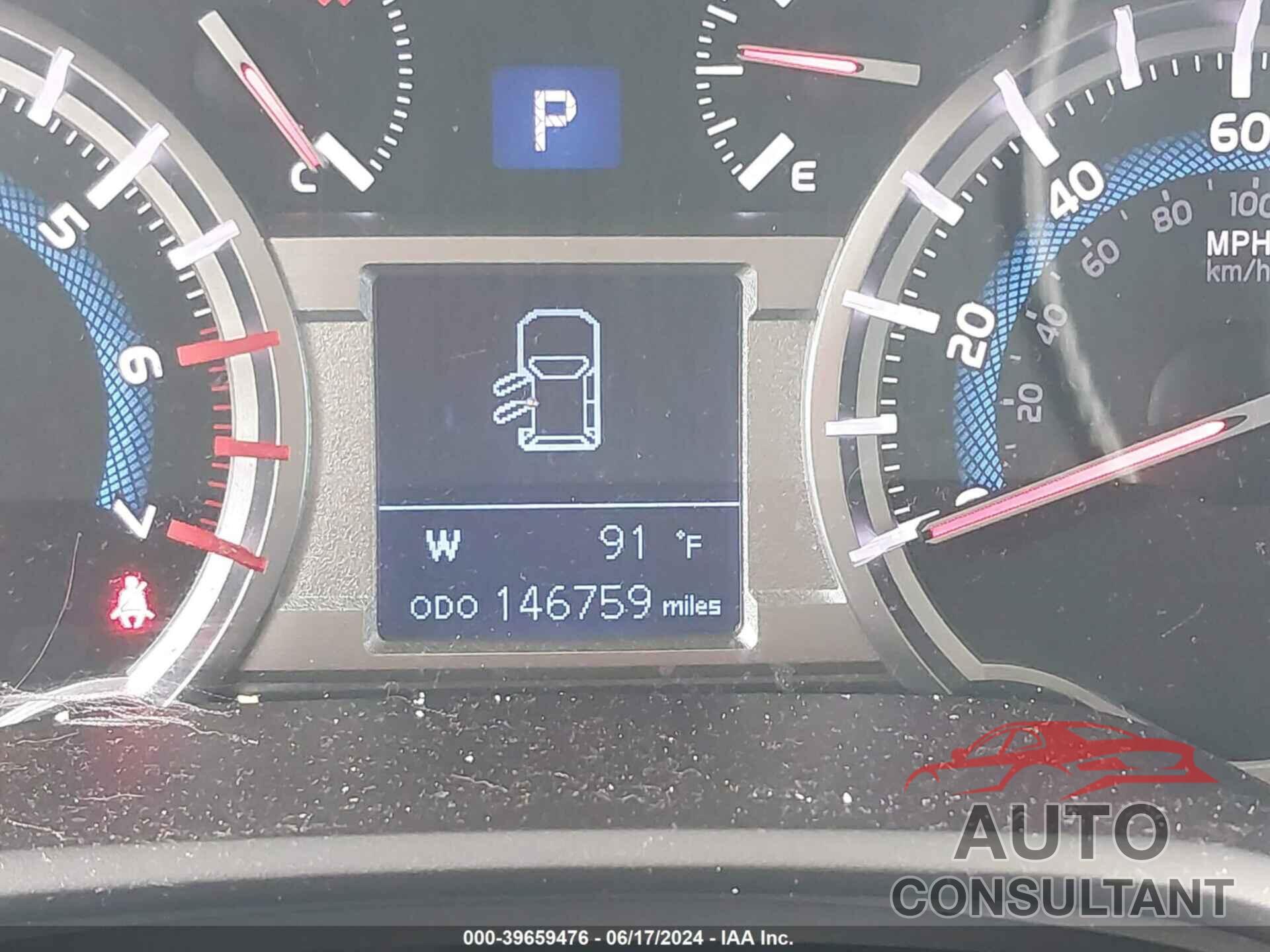 TOYOTA 4RUNNER 2016 - JTEBU5JR7G5282329