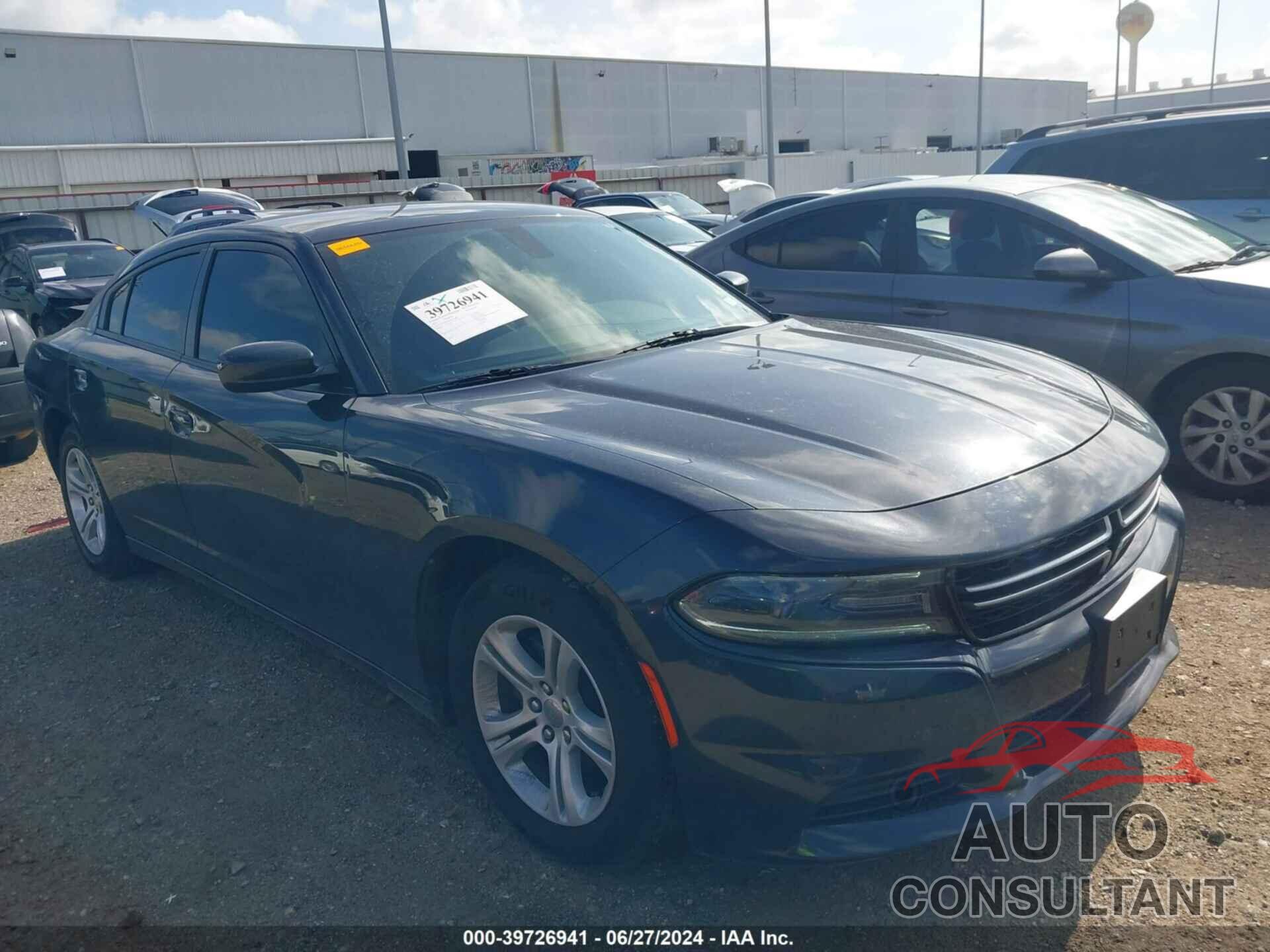 DODGE CHARGER 2016 - 2C3CDXBGXGH237206