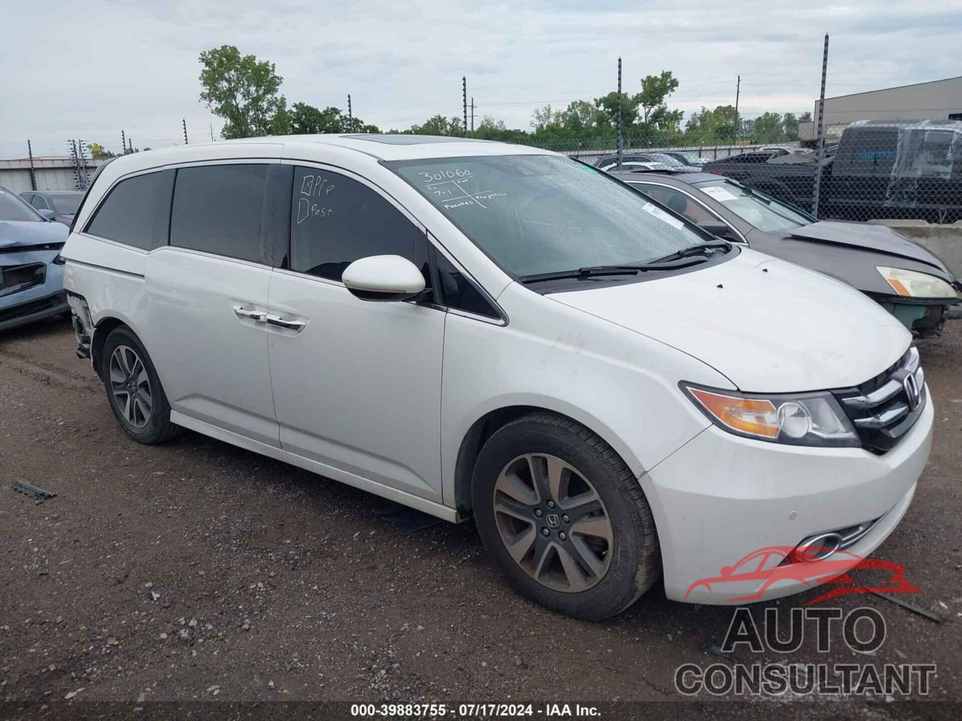 HONDA ODYSSEY 2014 - 5FNRL5H9XEB127474