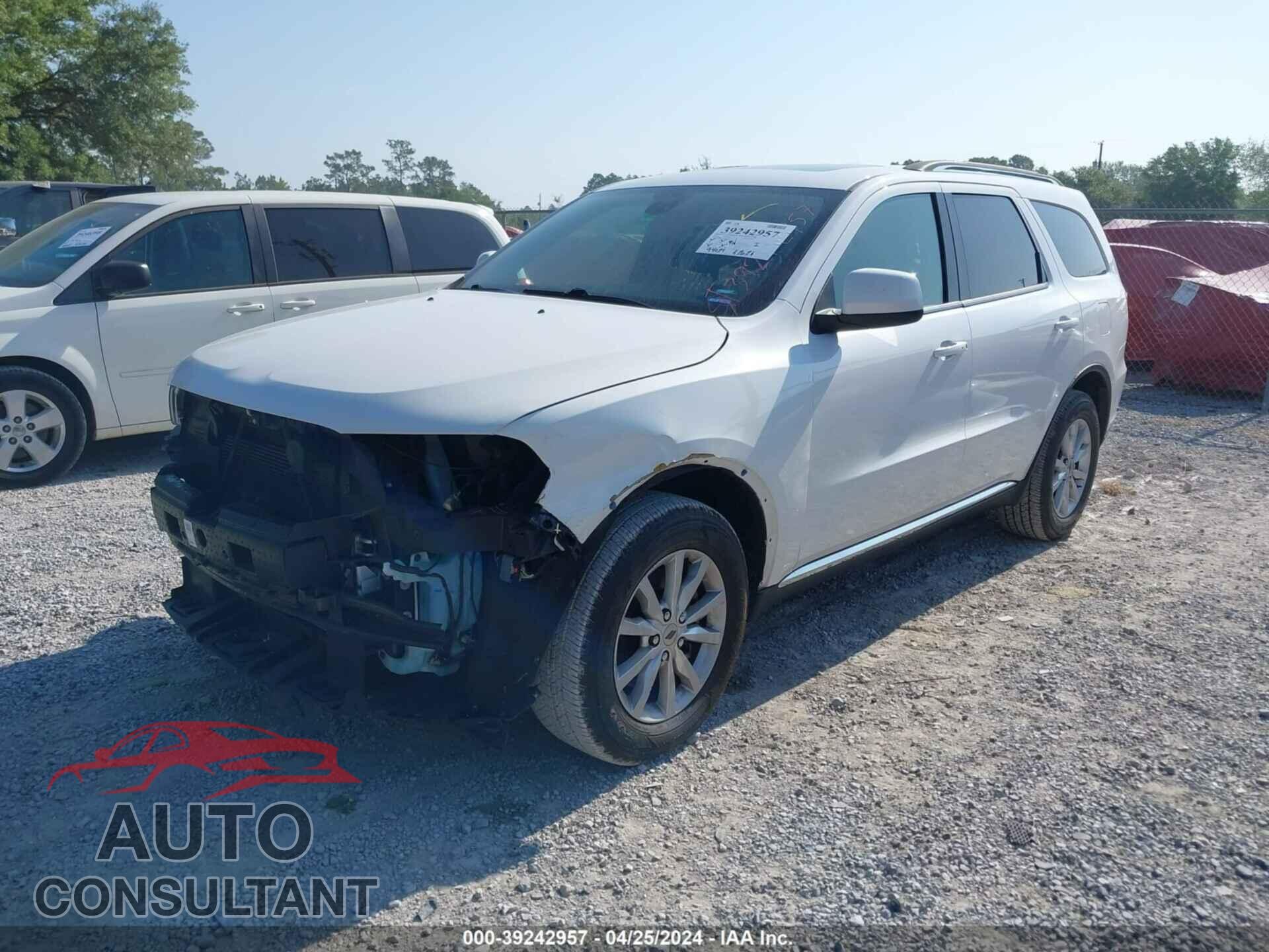 DODGE DURANGO 2021 - 1C4RDHAG6MC721014