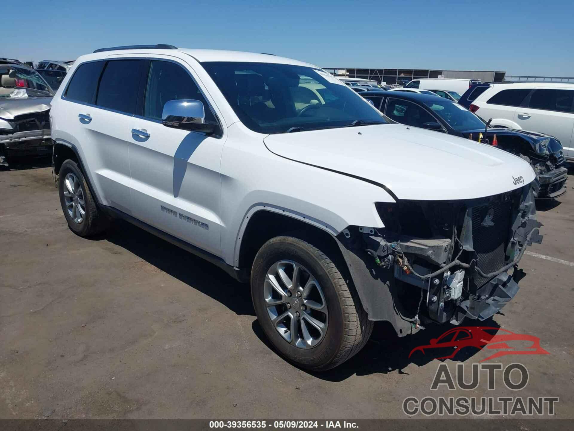 JEEP GRAND CHEROKEE 2016 - 1C4RJEBG0GC307947