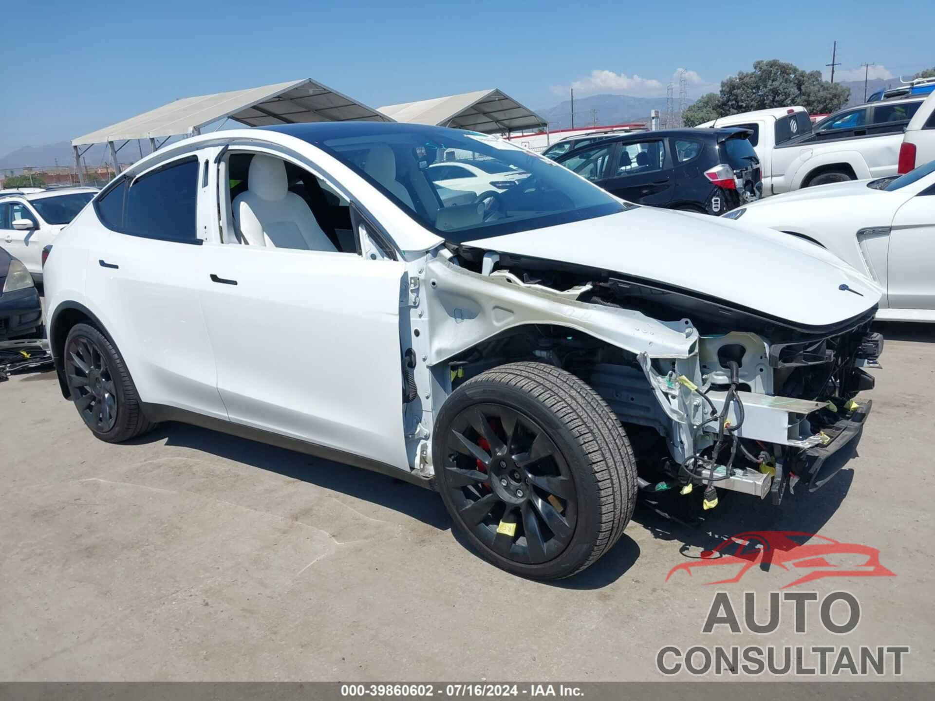 TESLA MODEL Y 2021 - 5YJYGDEE7MF139186