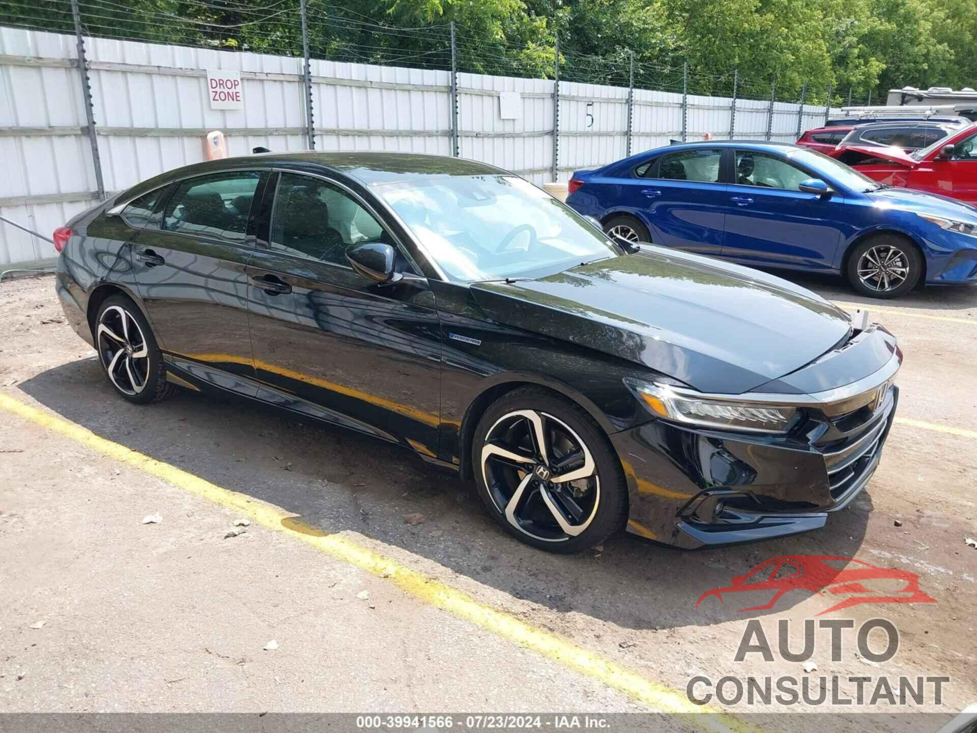 HONDA ACCORD 2022 - 1HGCV3F27NA044055