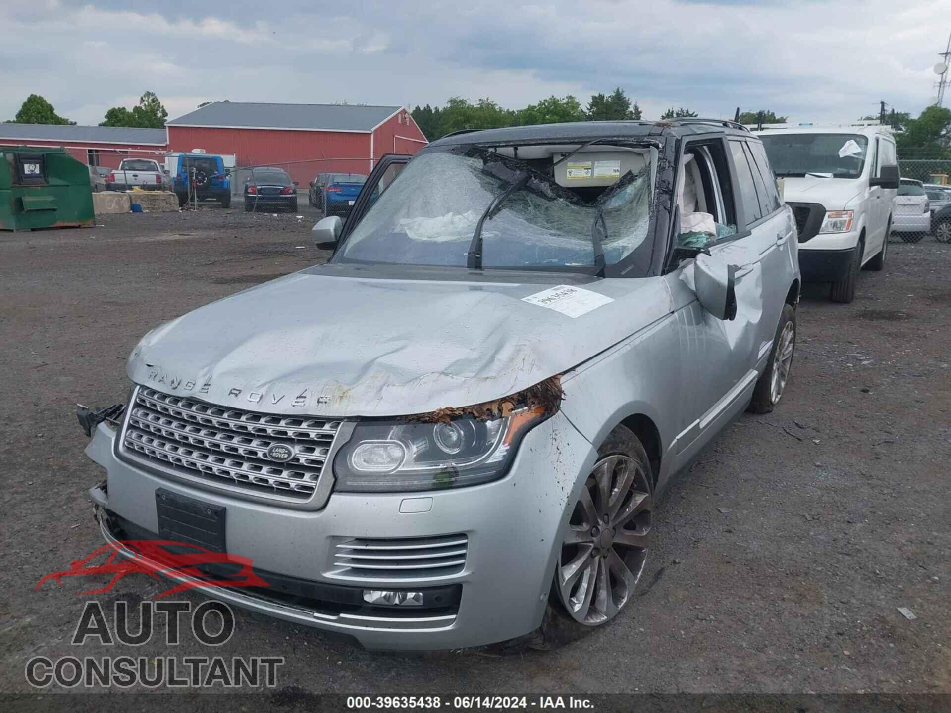 LAND ROVER RANGE ROVER 2016 - SALGS2KF4GA249906