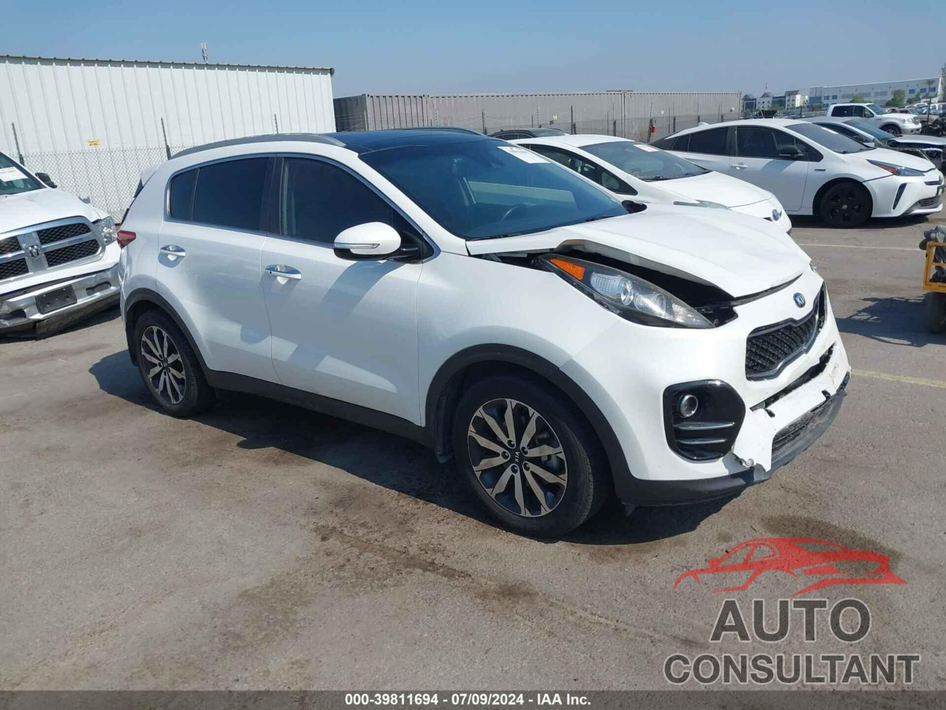 KIA SPORTAGE 2017 - KNDPN3AC3H7226613