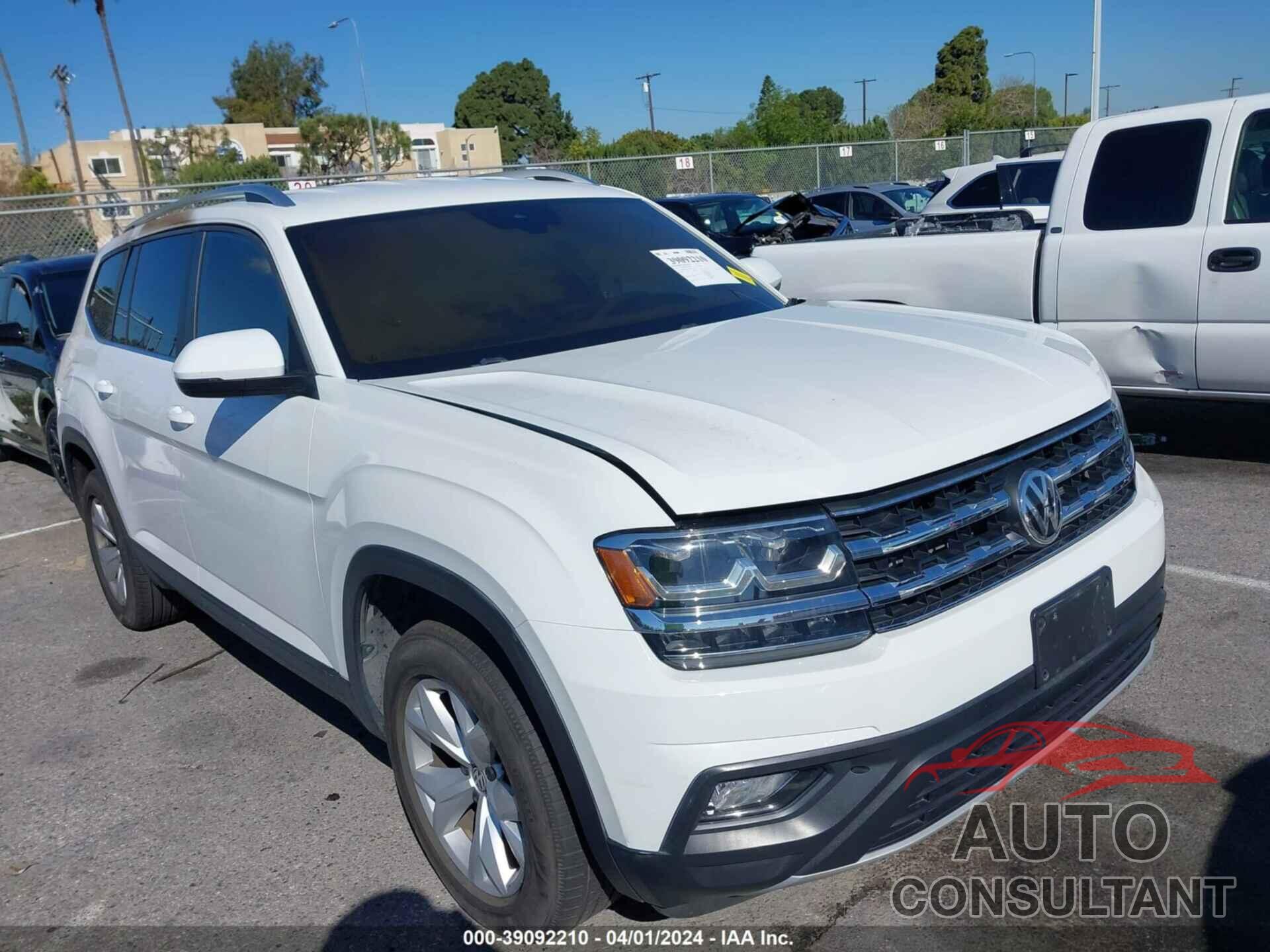 VOLKSWAGEN ATLAS 2018 - 1V2DR2CA7JC502476