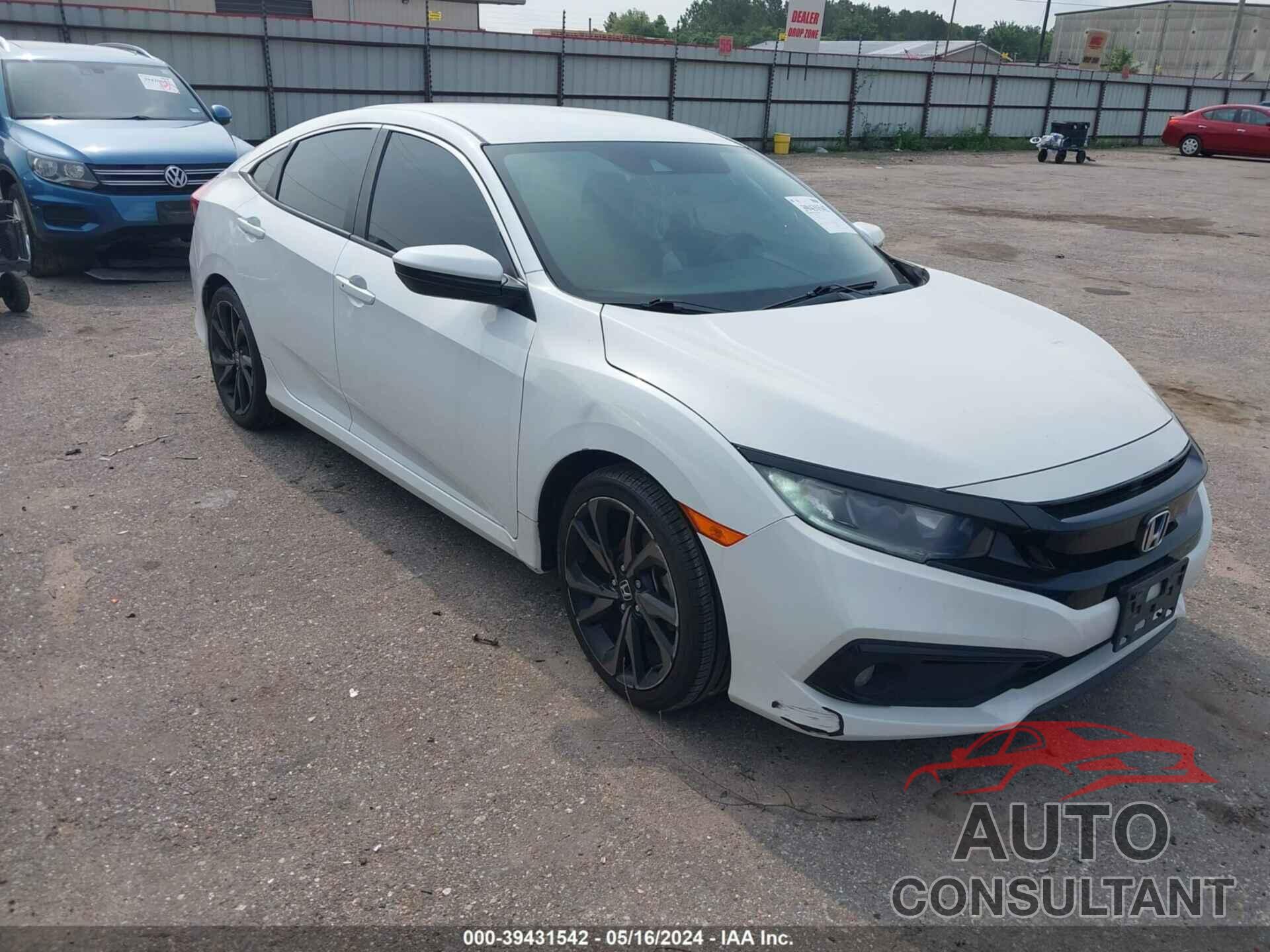 HONDA CIVIC 2019 - 19XFC2F81KE037353