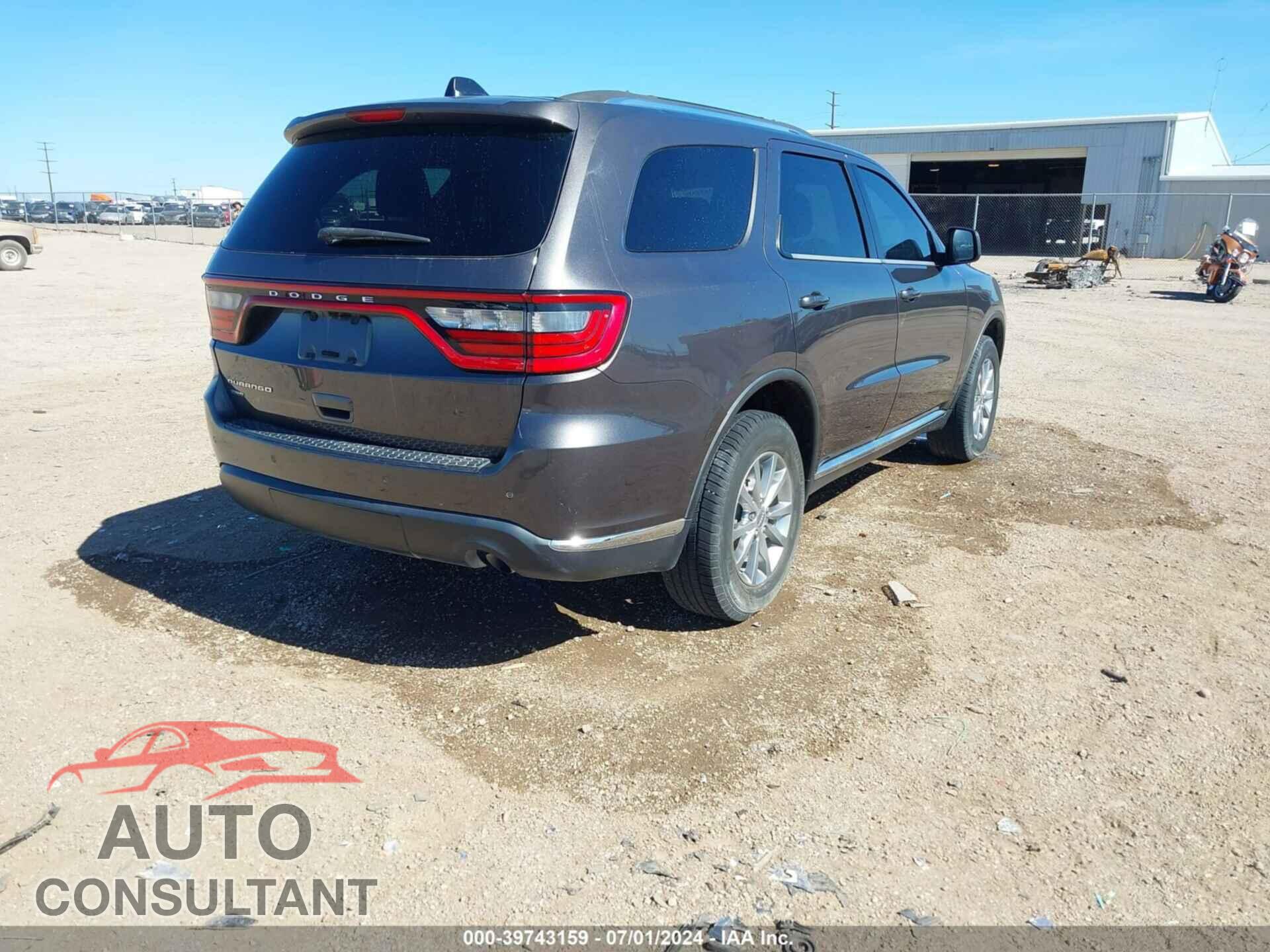 DODGE DURANGO 2017 - 1C4RDJAG2HC691510