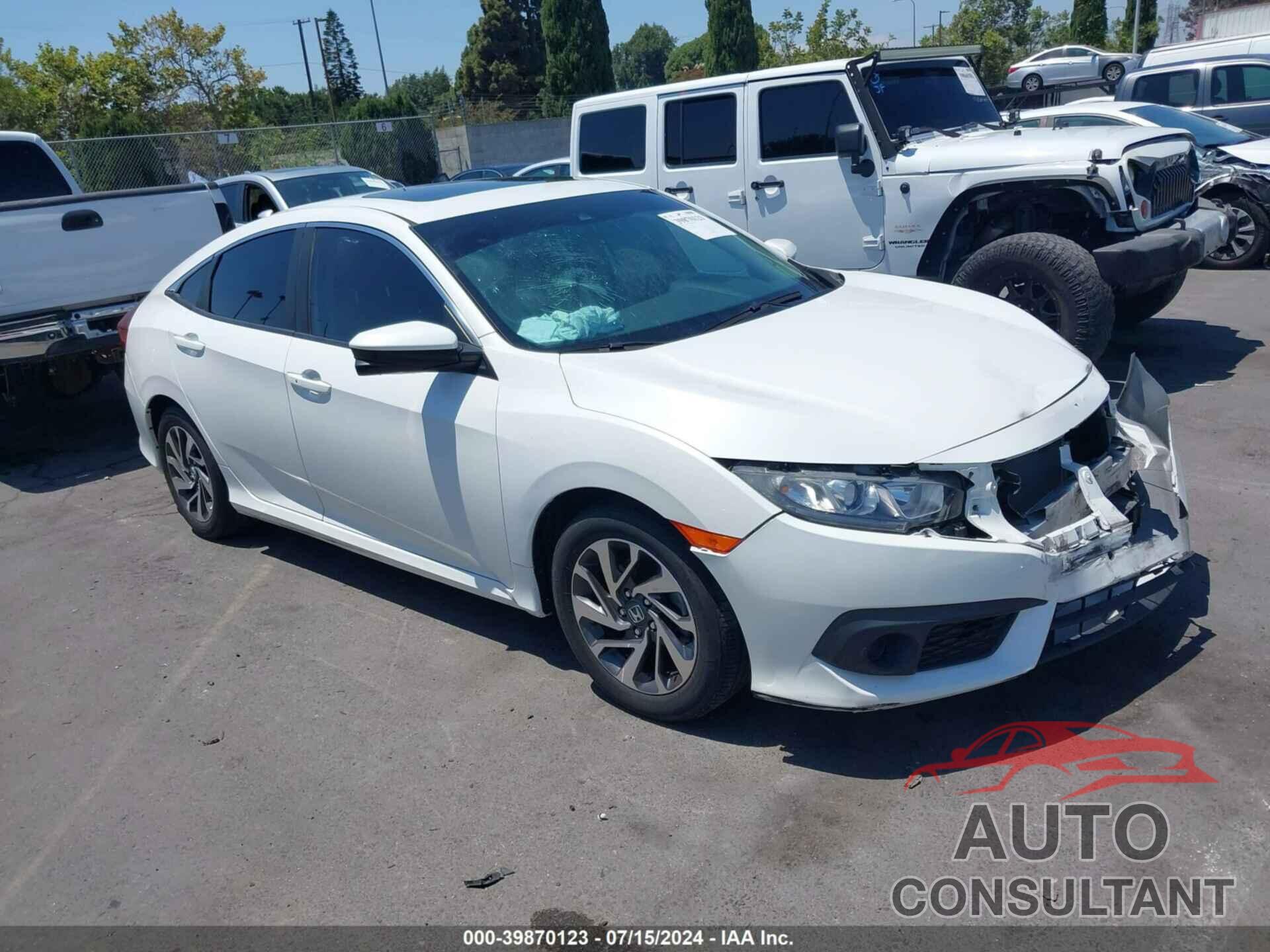 HONDA CIVIC 2016 - 2HGFC2F85GH564082