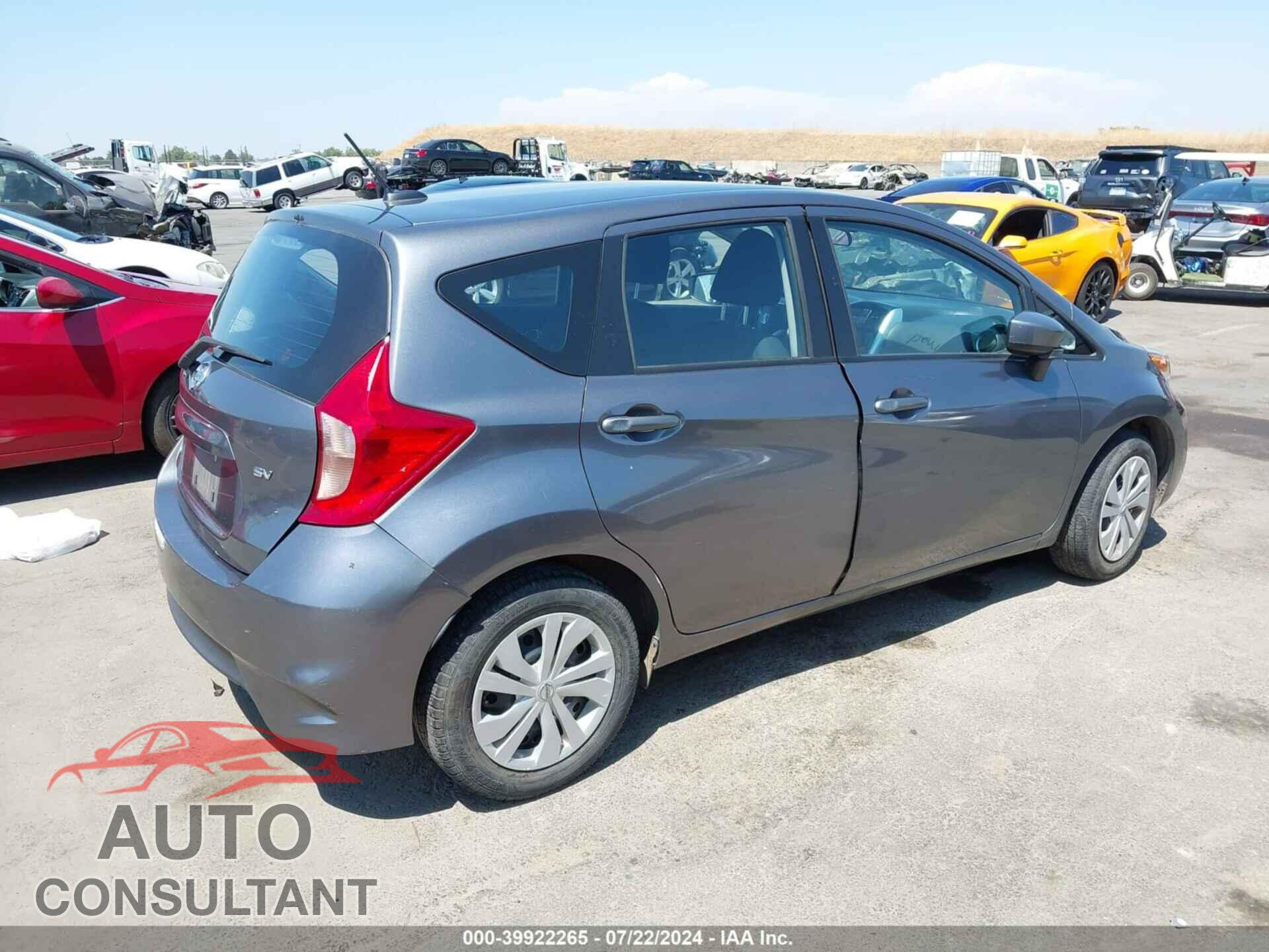 NISSAN VERSA NOTE 2017 - 3N1CE2CPXHL359554