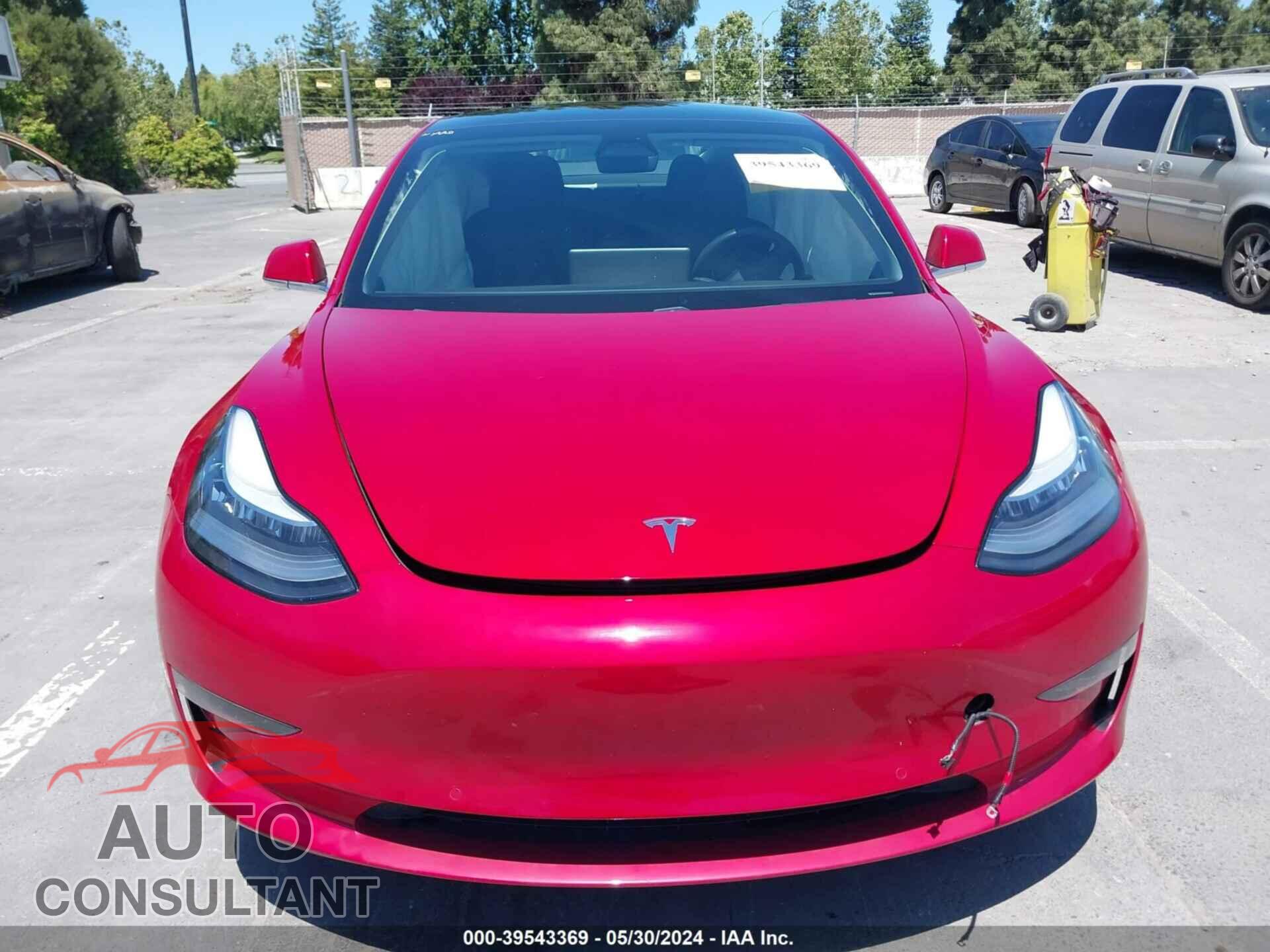 TESLA MODEL 3 2019 - 5YJ3E1EAXKF422707