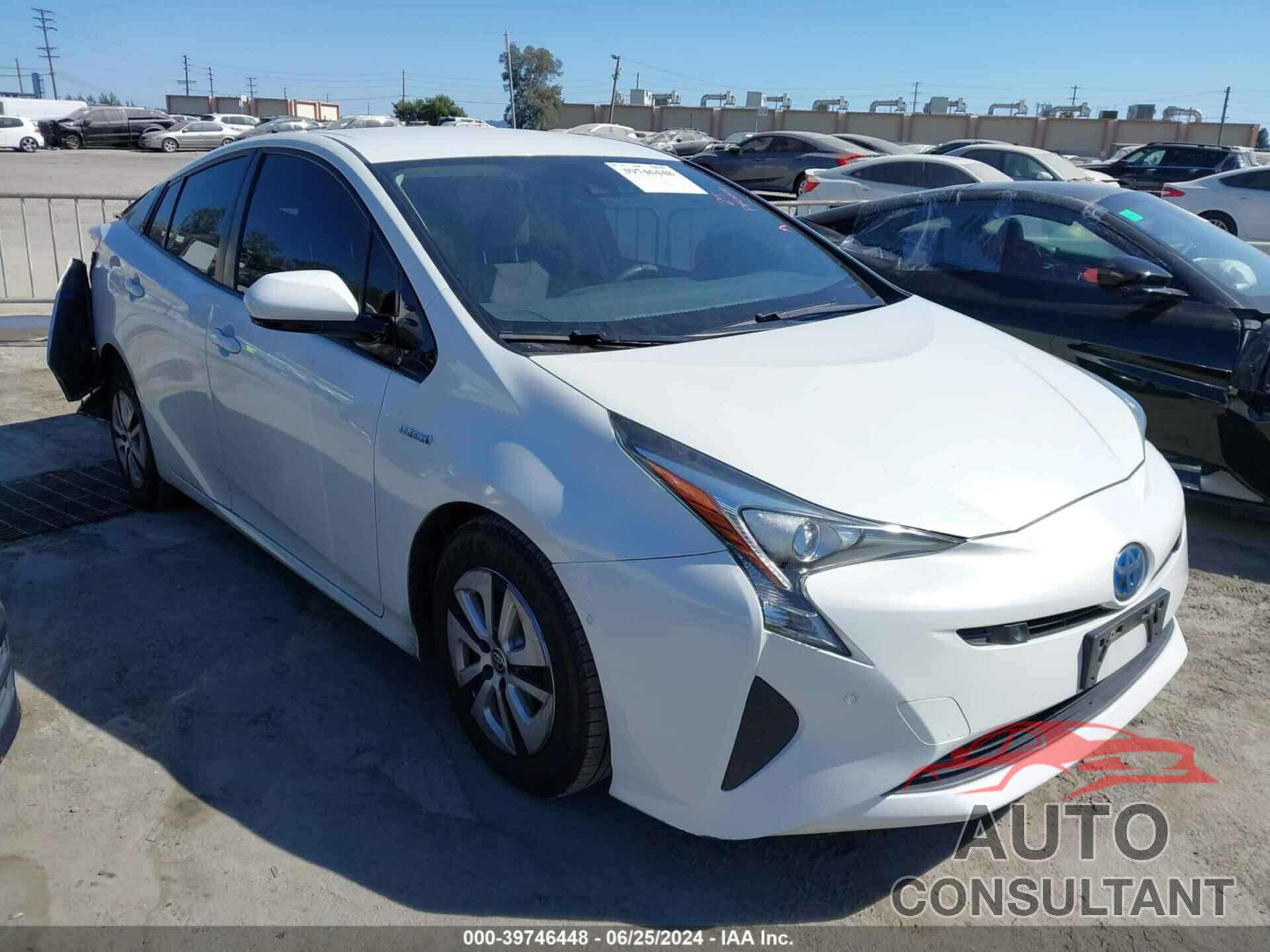 TOYOTA PRIUS 2017 - JTDKBRFU8H3050236