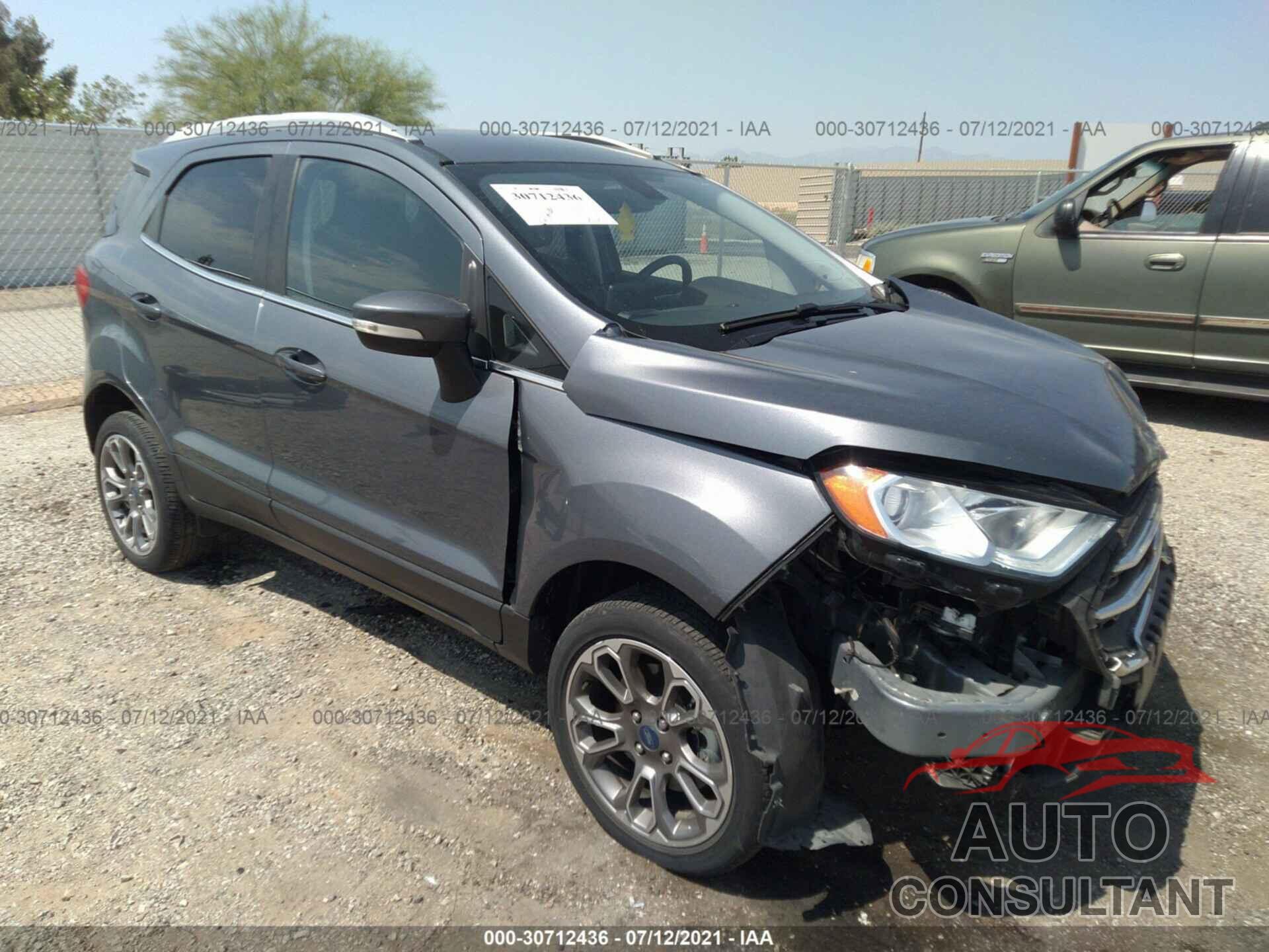 FORD ECOSPORT 2018 - MAJ6P1WL1JC178390