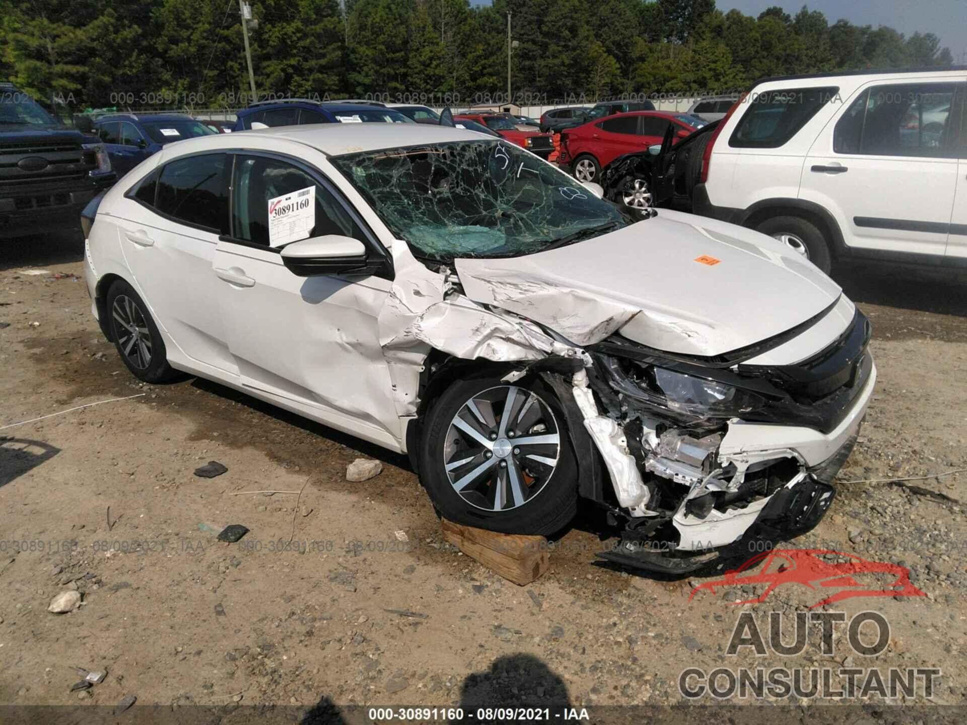 HONDA CIVIC HATCHBACK 2021 - SHHFK7H39MU201543