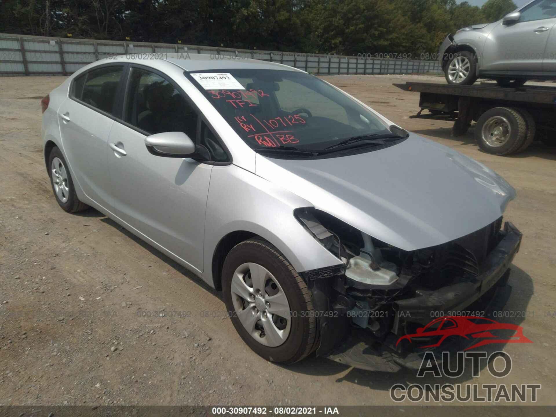 KIA FORTE 2017 - 3KPFL4A79HE117700