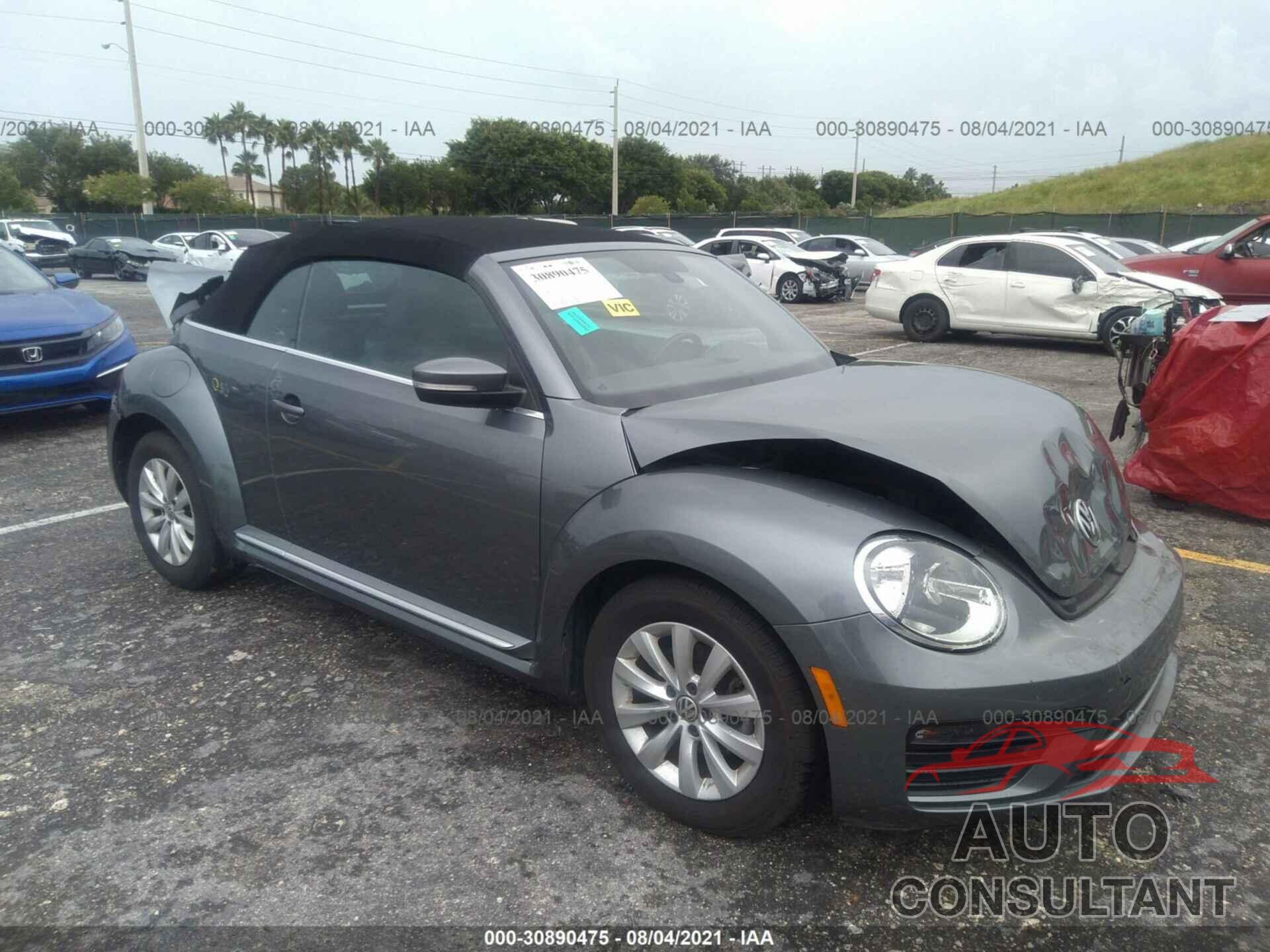 VOLKSWAGEN BEETLE CONVERTIBLE 2017 - 3VW517AT7HM806797
