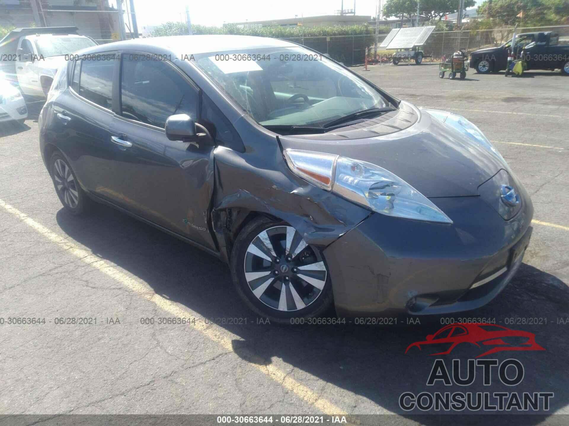 NISSAN LEAF 2017 - 1N4BZ0CP8HC305298