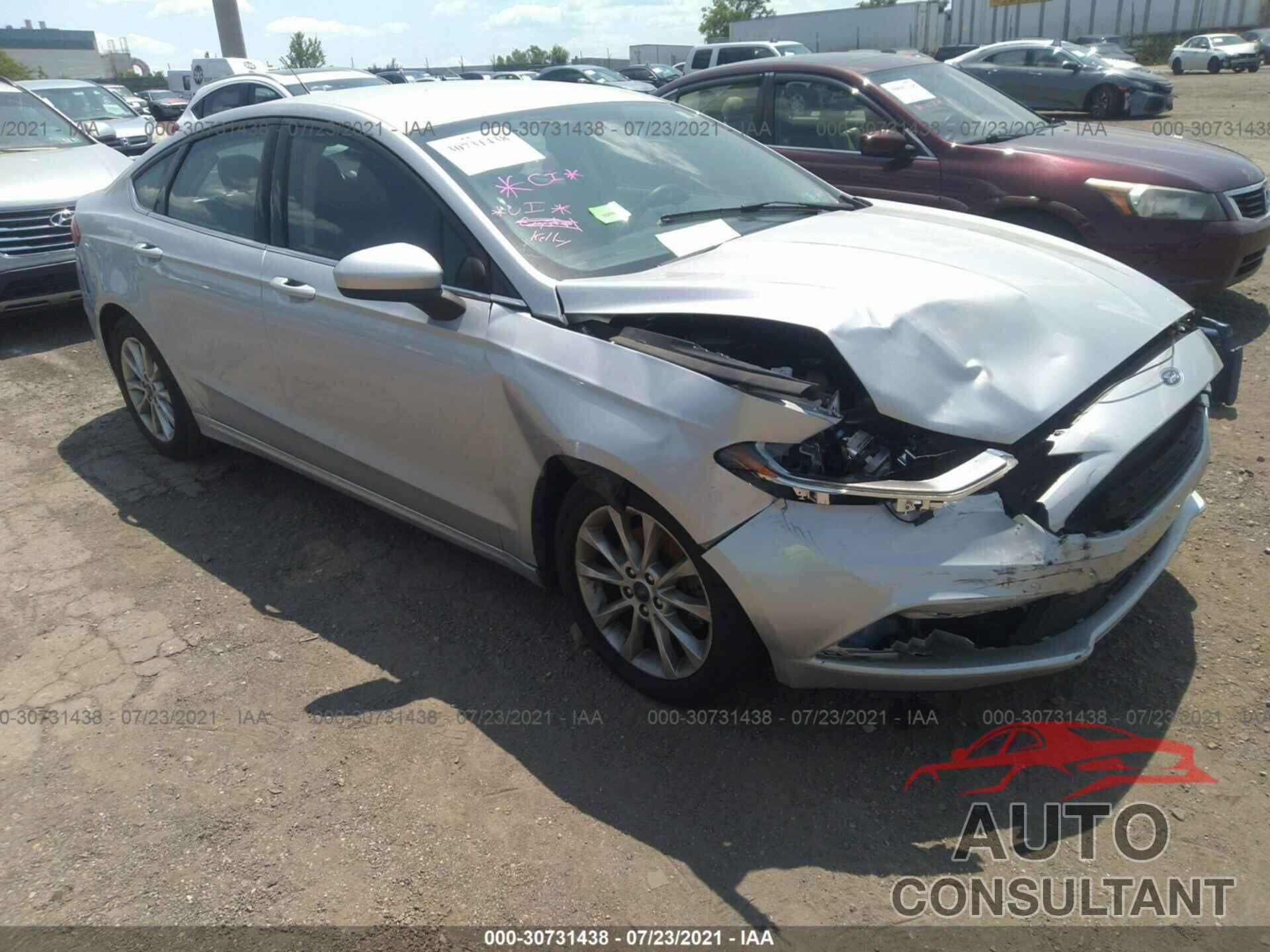FORD FUSION 2017 - 3FA6P0H79HR113082