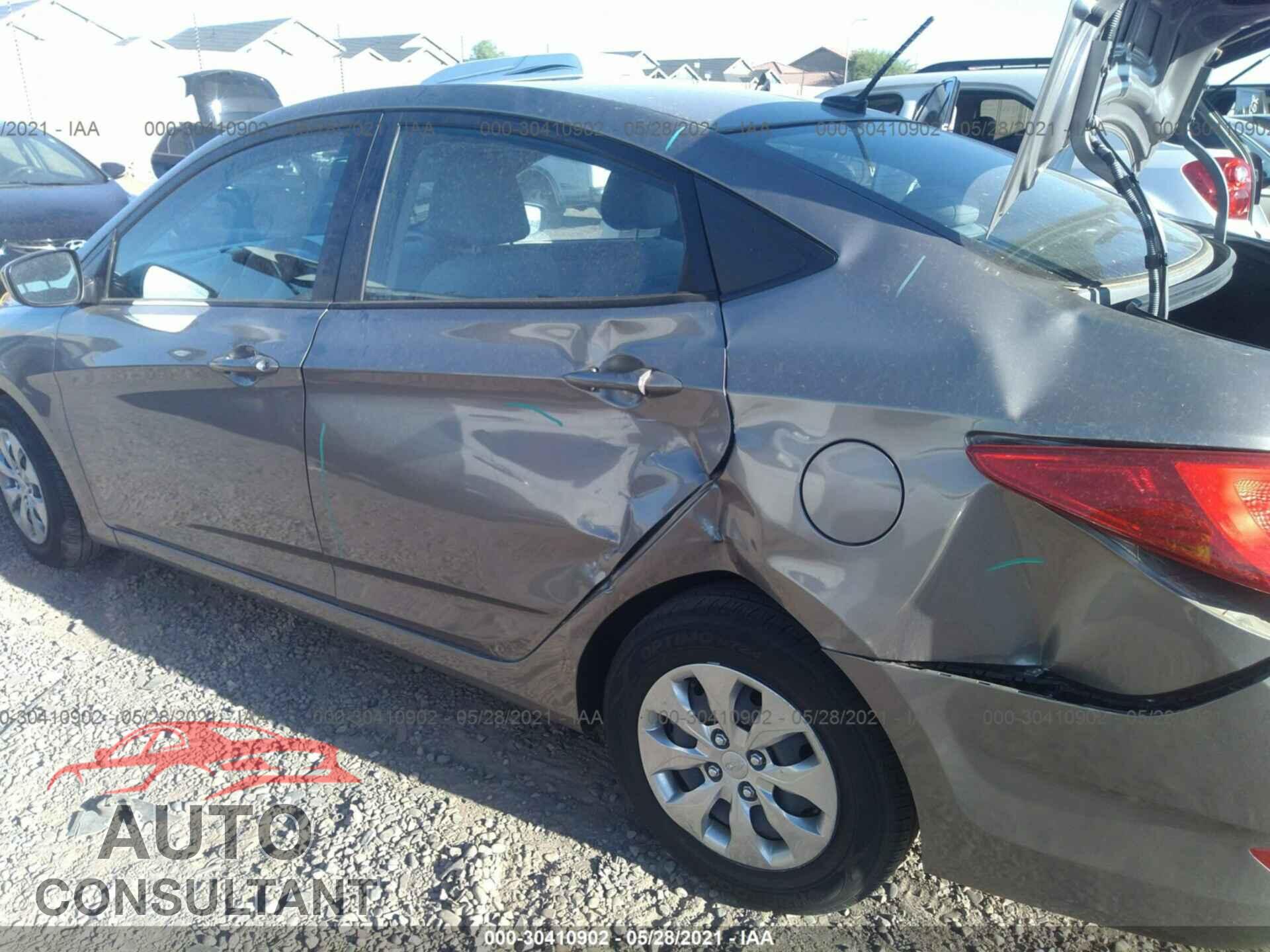 HYUNDAI ACCENT 2017 - KMHCT4AE9HU355819